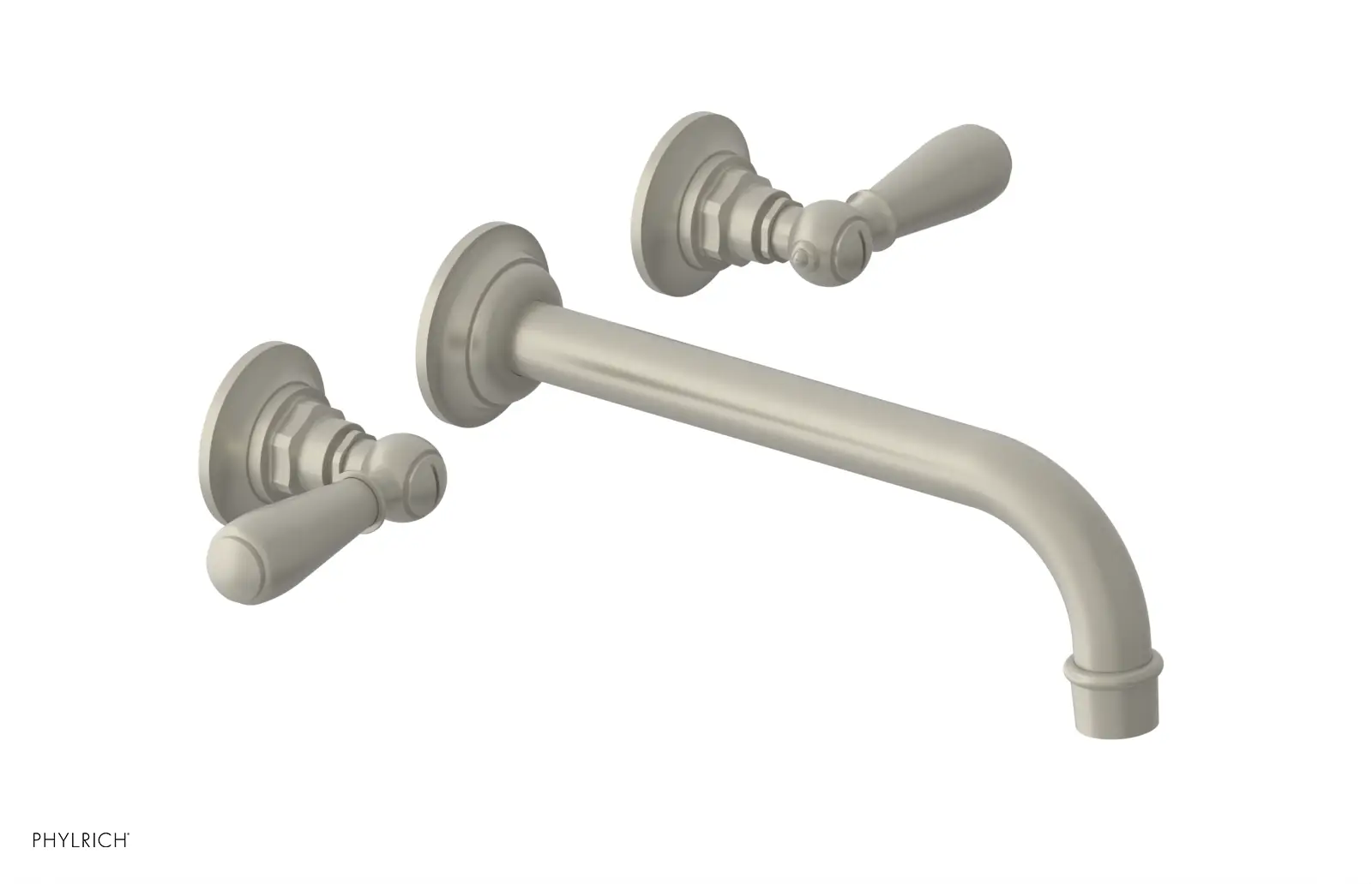 Phylrich Jamestown 10" Spout Wall Tub Set with Lever Handle by Phylrich
