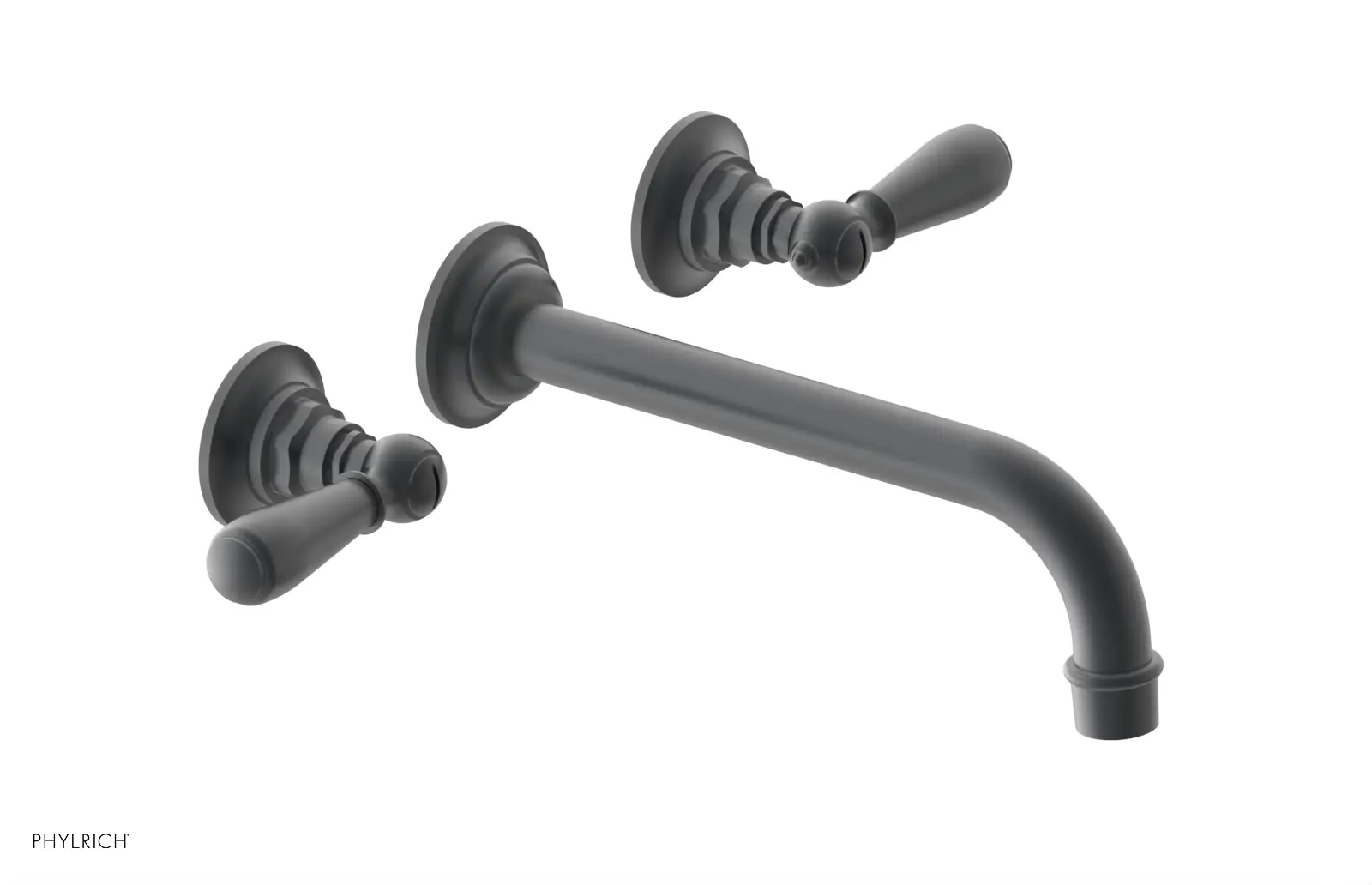 Phylrich Jamestown 10" Spout Wall Tub Set with Lever Handle by Phylrich