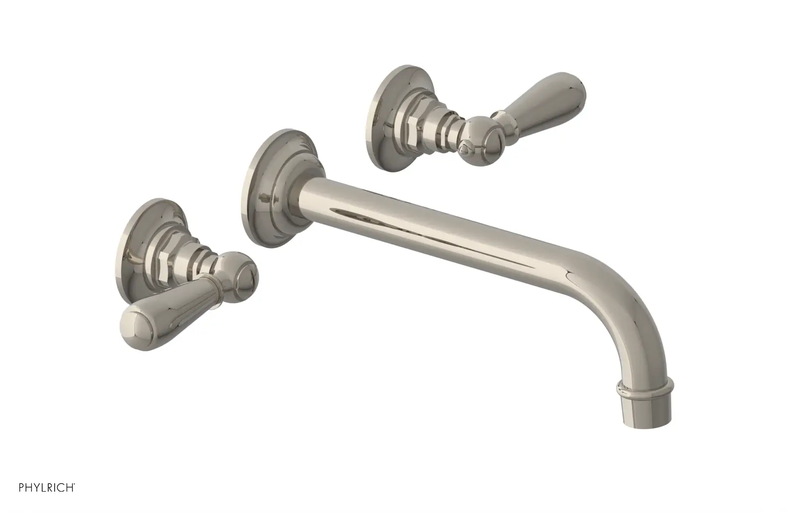 Phylrich Jamestown 10" Spout Wall Tub Set with Lever Handle by Phylrich