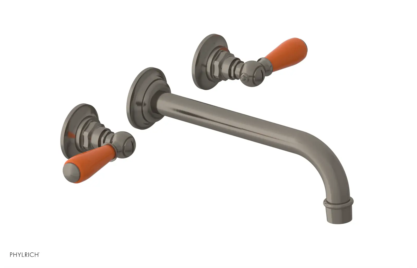 Phylrich Jamestown 10" Spout Wall Tub Set with Lever Handle by Phylrich