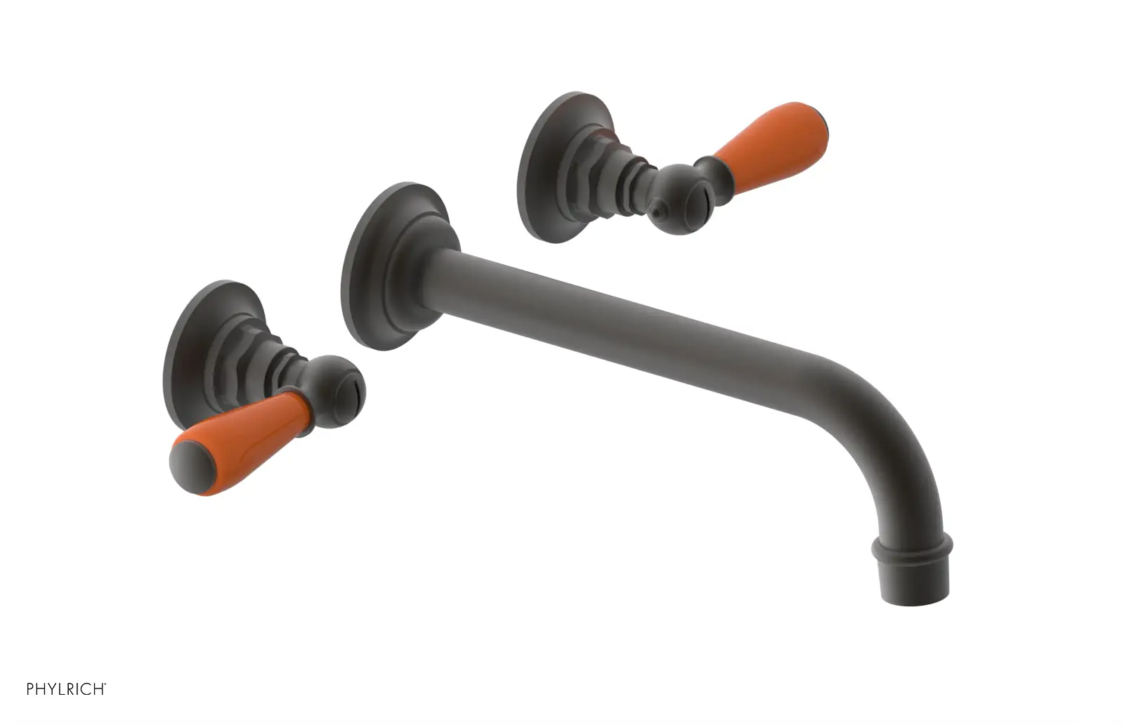 Phylrich Jamestown 10" Spout Wall Tub Set with Lever Handle by Phylrich
