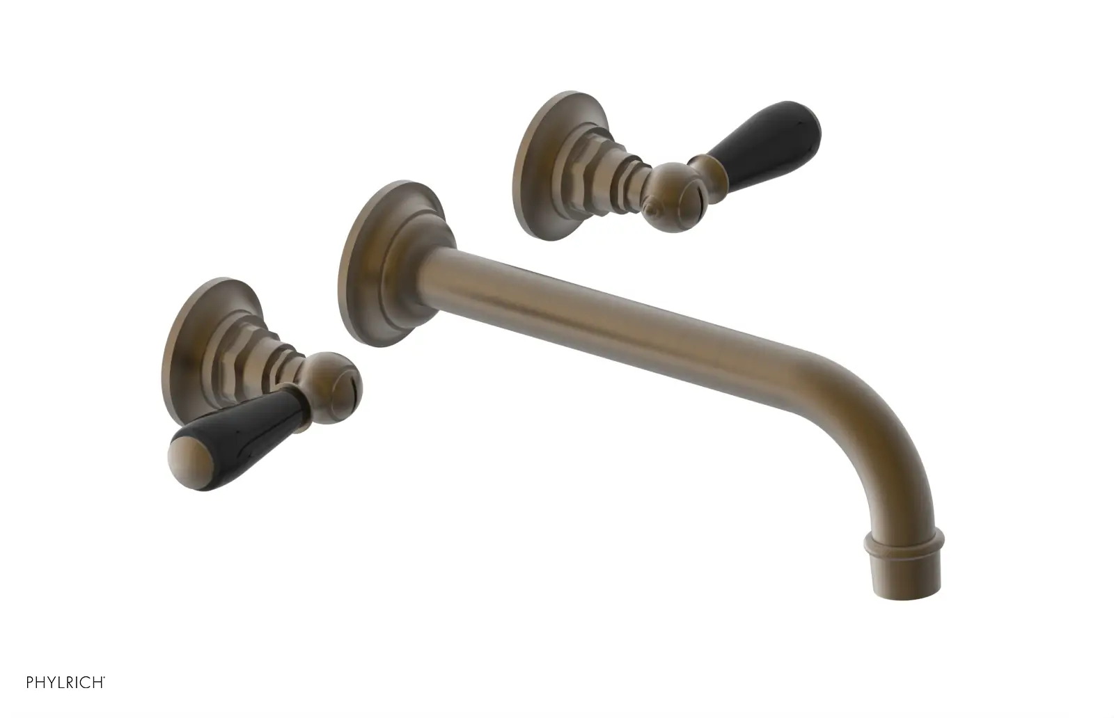 Phylrich Jamestown 10" Spout Wall Tub Set with Lever Handle by Phylrich