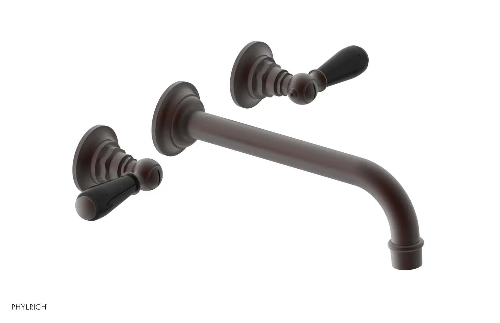 Phylrich Jamestown 10" Spout Wall Tub Set with Lever Handle by Phylrich
