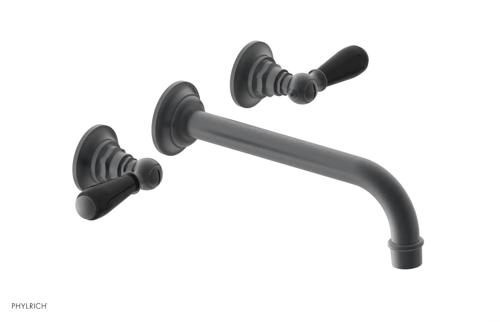Phylrich Jamestown 10" Spout Wall Tub Set with Lever Handle by Phylrich