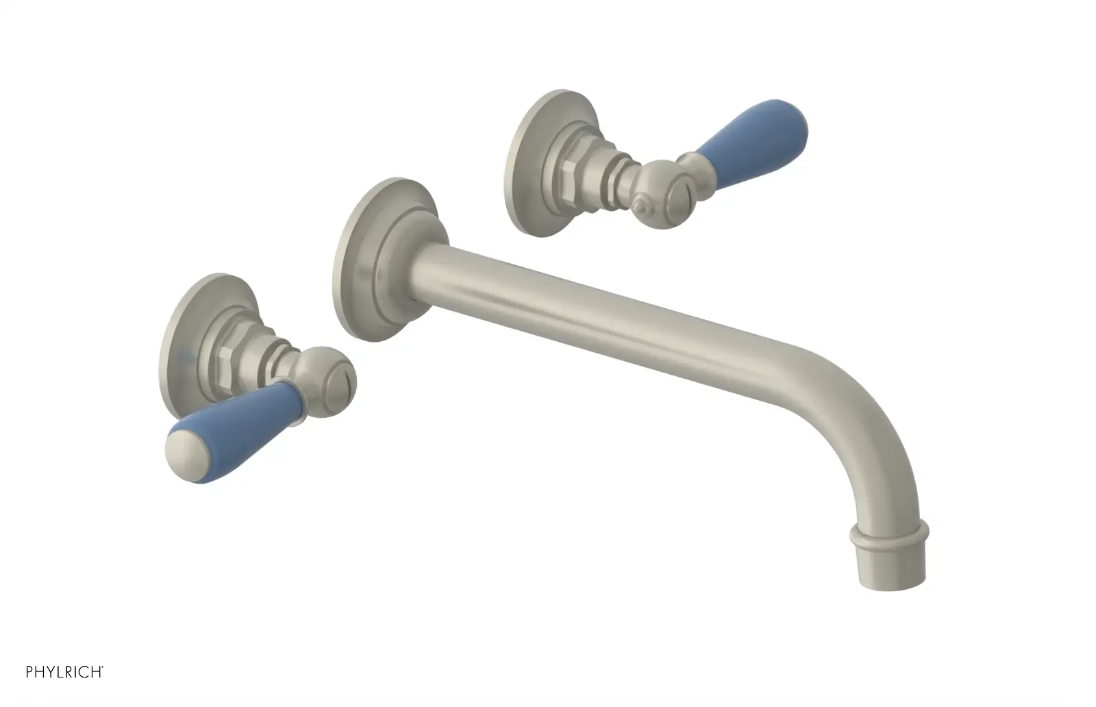 Phylrich Jamestown 10" Spout Wall Tub Set with Lever Handle by Phylrich