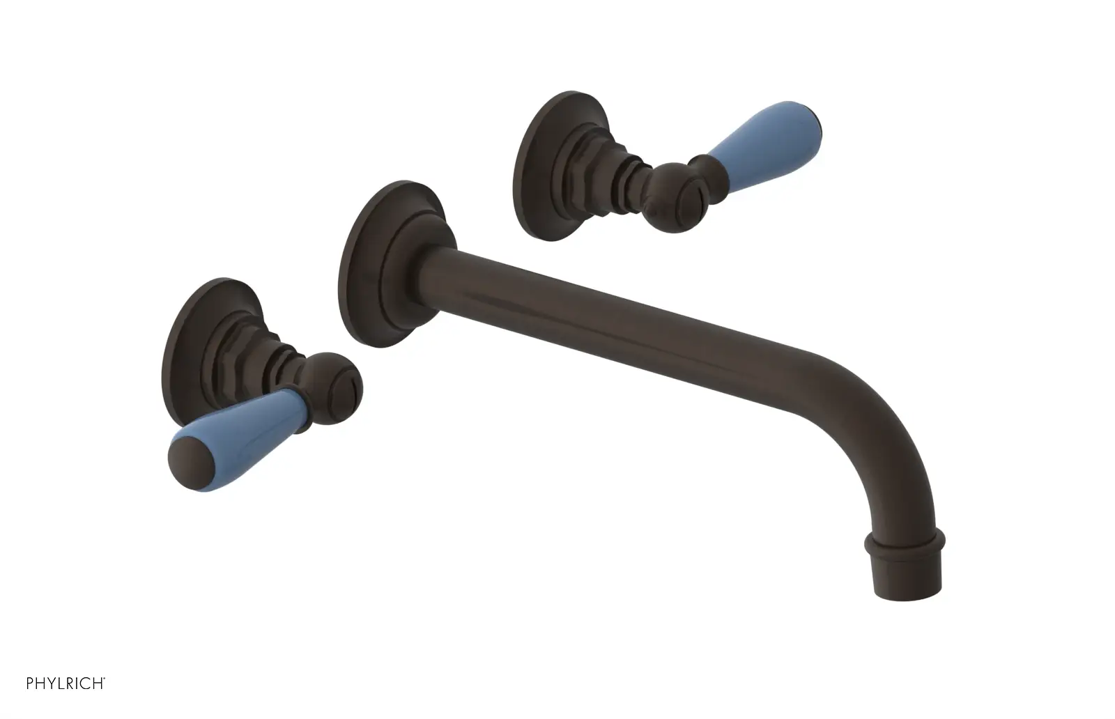 Phylrich Jamestown 10" Spout Wall Tub Set with Lever Handle by Phylrich