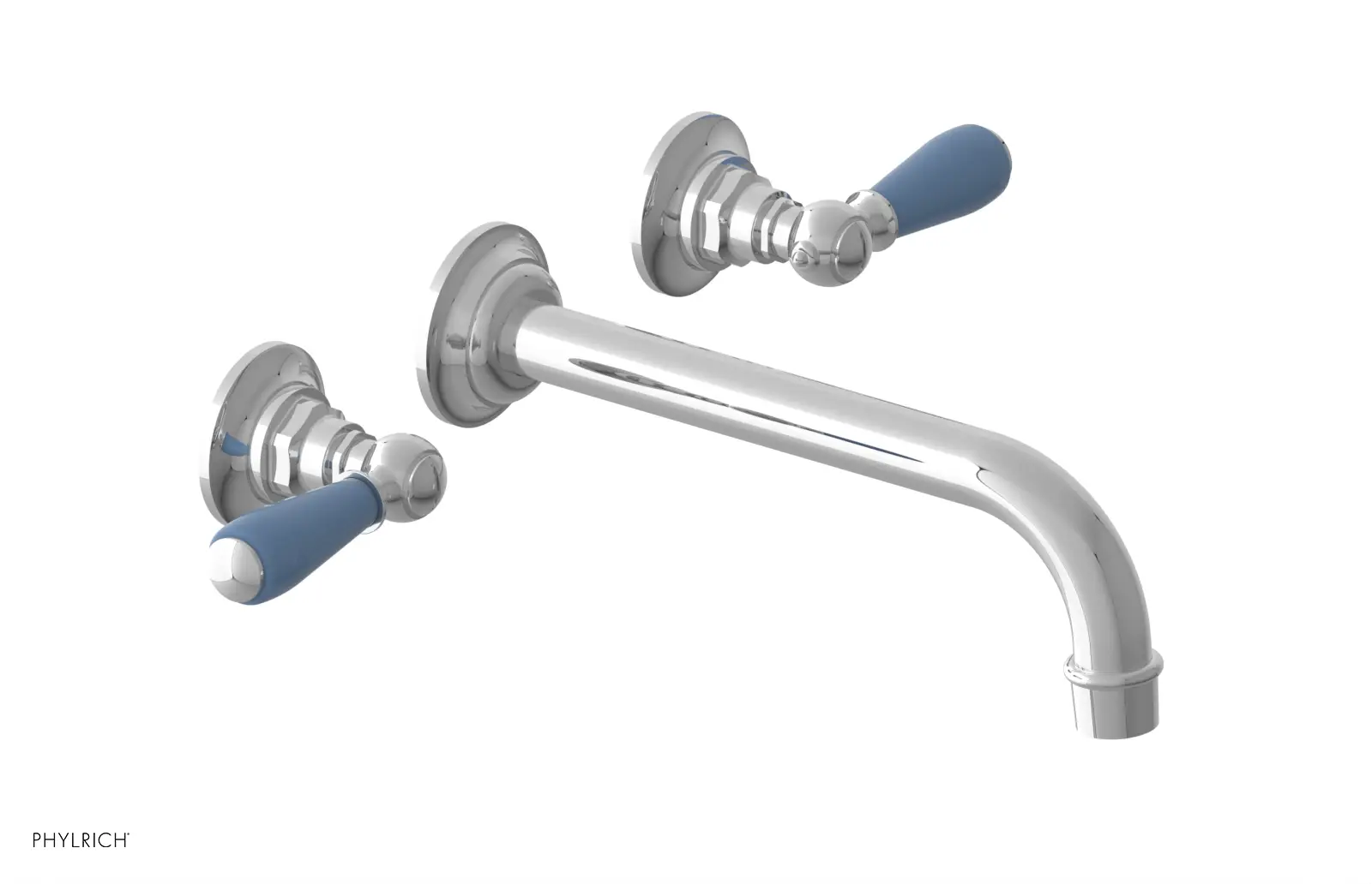 Phylrich Jamestown 10" Spout Wall Tub Set with Lever Handle by Phylrich