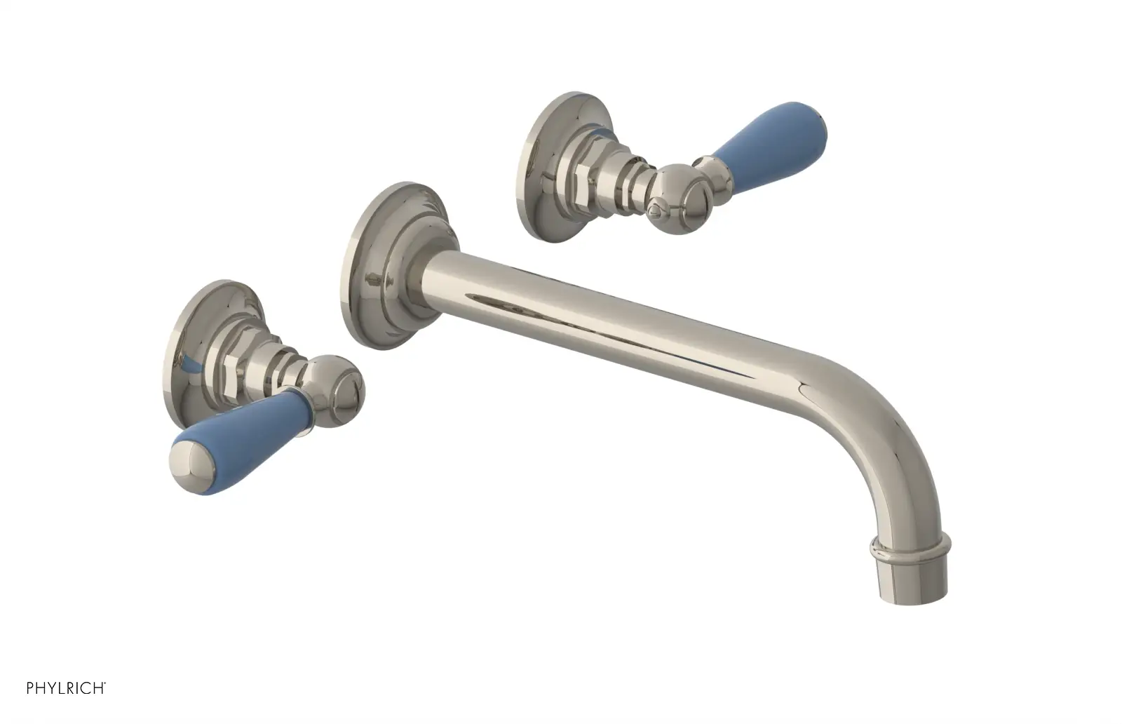 Phylrich Jamestown 10" Spout Wall Tub Set with Lever Handle by Phylrich