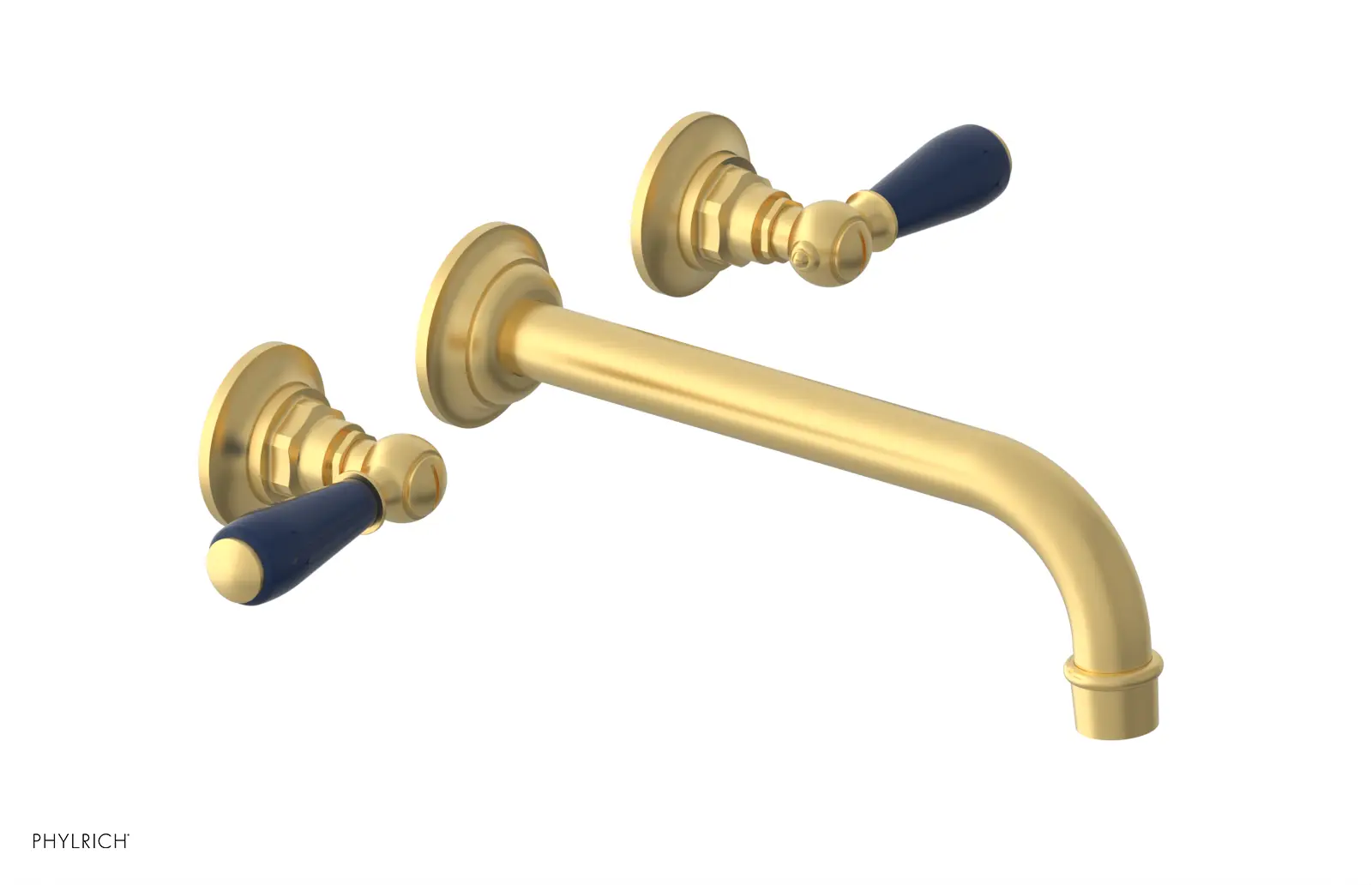 Phylrich Jamestown 10" Spout Wall Tub Set with Lever Handle by Phylrich