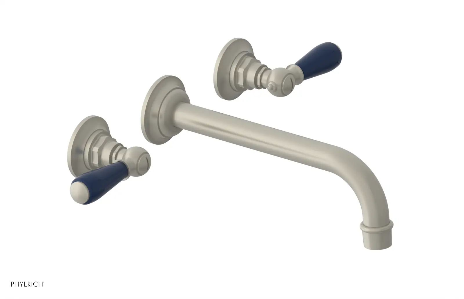 Phylrich Jamestown 10" Spout Wall Tub Set with Lever Handle by Phylrich