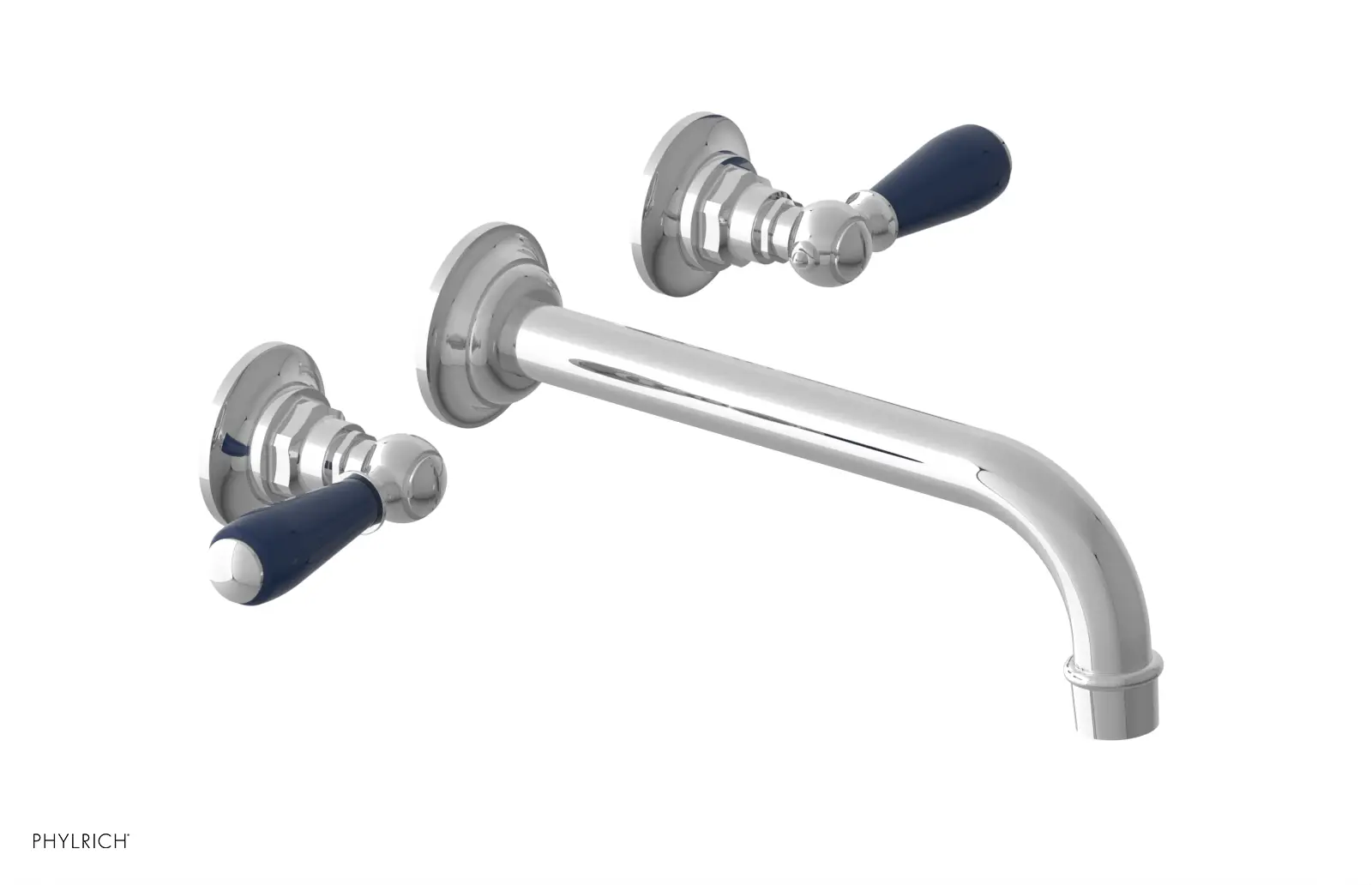 Phylrich Jamestown 10" Spout Wall Tub Set with Lever Handle by Phylrich