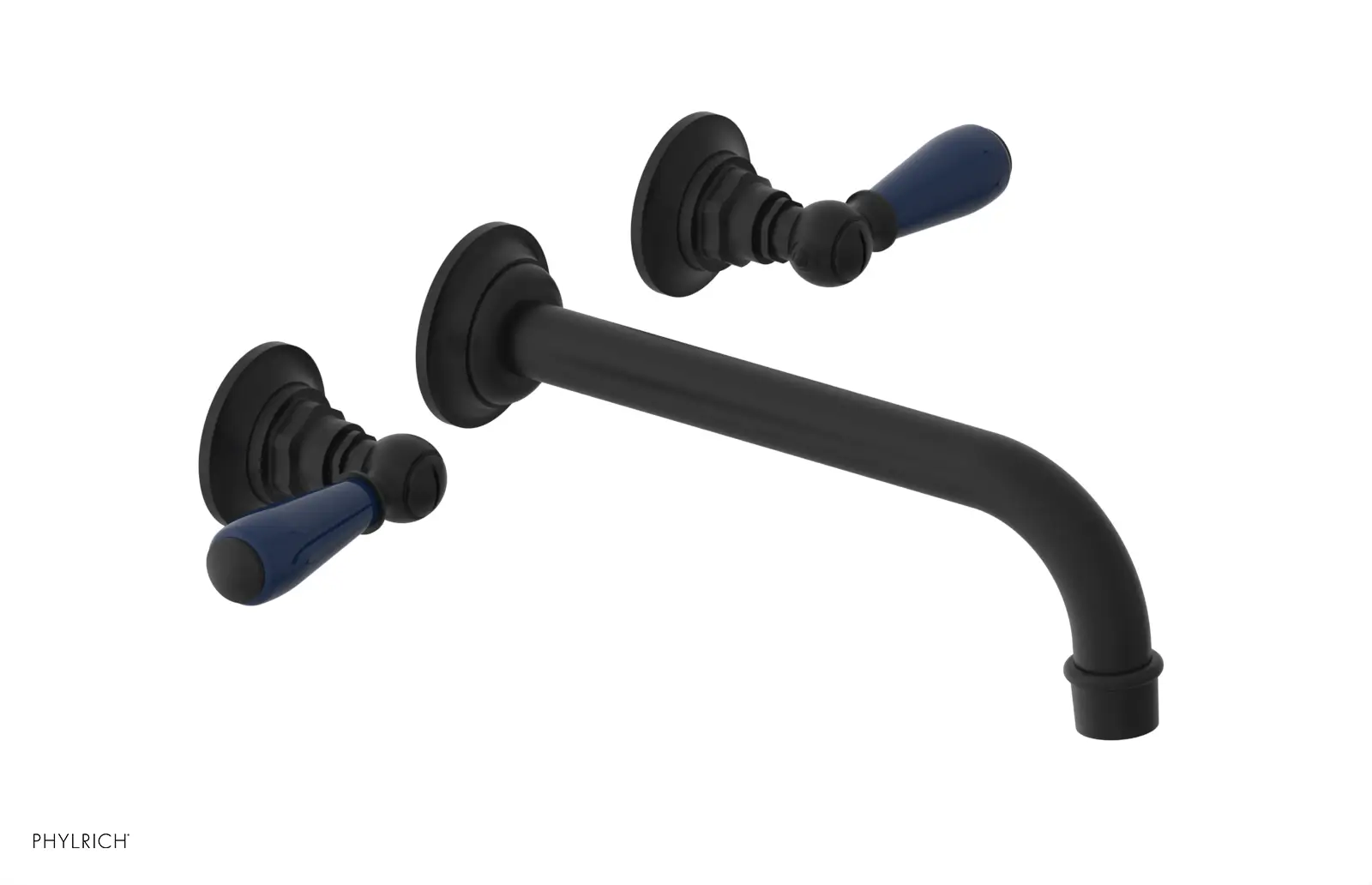 Phylrich Jamestown 10" Spout Wall Tub Set with Lever Handle by Phylrich