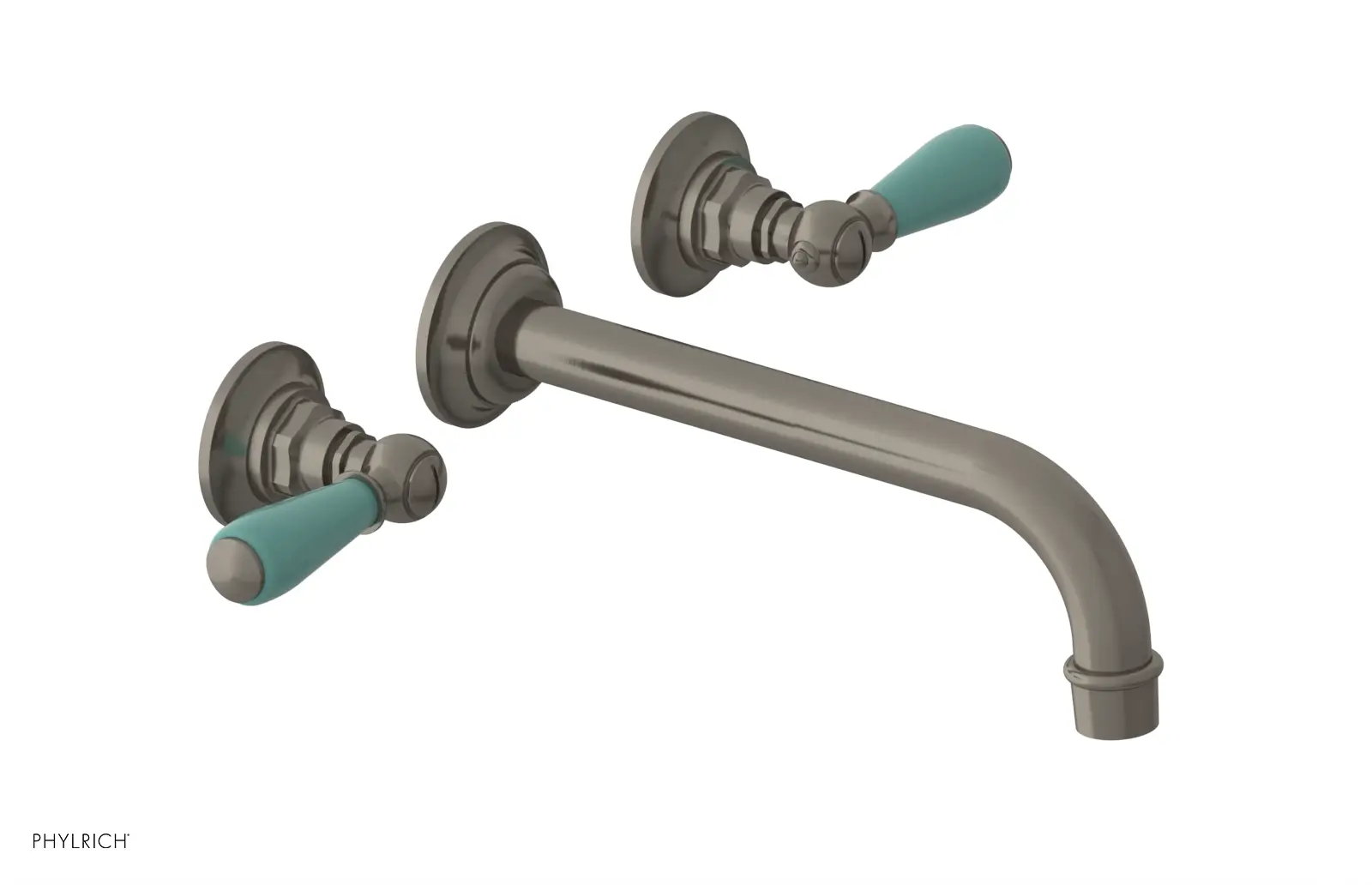 Phylrich Jamestown 10" Spout Wall Tub Set with Lever Handle by Phylrich