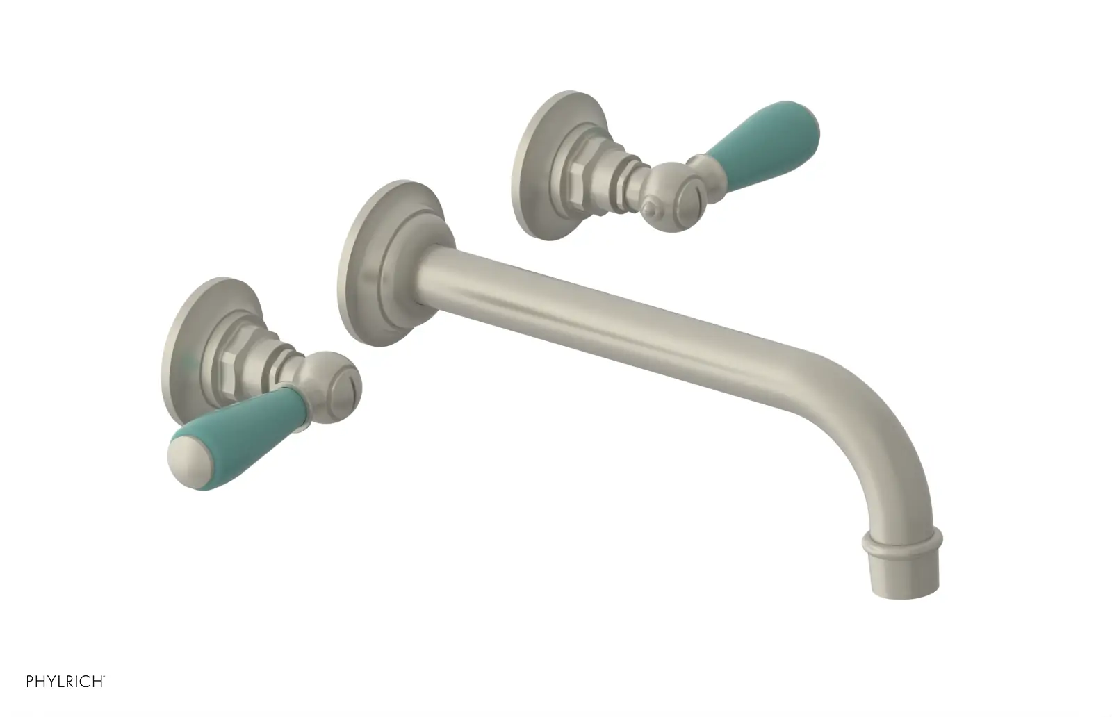 Phylrich Jamestown 10" Spout Wall Tub Set with Lever Handle by Phylrich