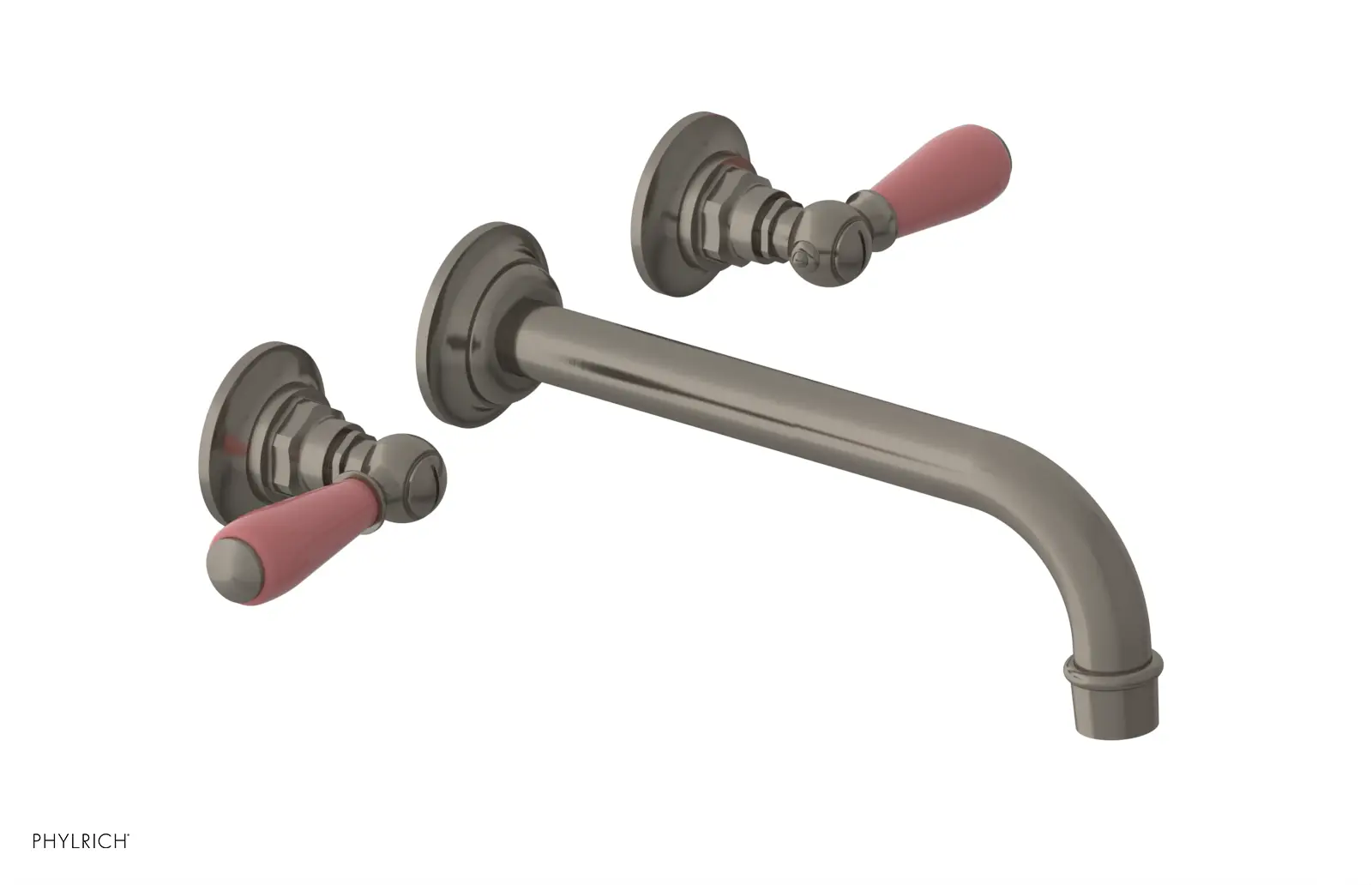 Phylrich Jamestown 10" Spout Wall Tub Set with Lever Handle by Phylrich