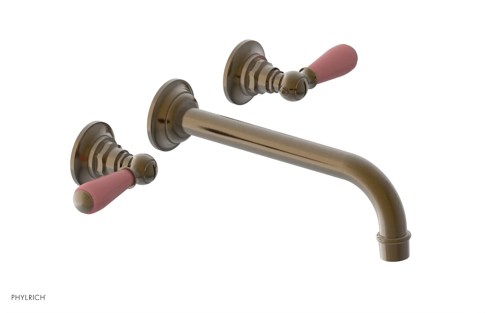 Phylrich Jamestown 10" Spout Wall Tub Set with Lever Handle by Phylrich