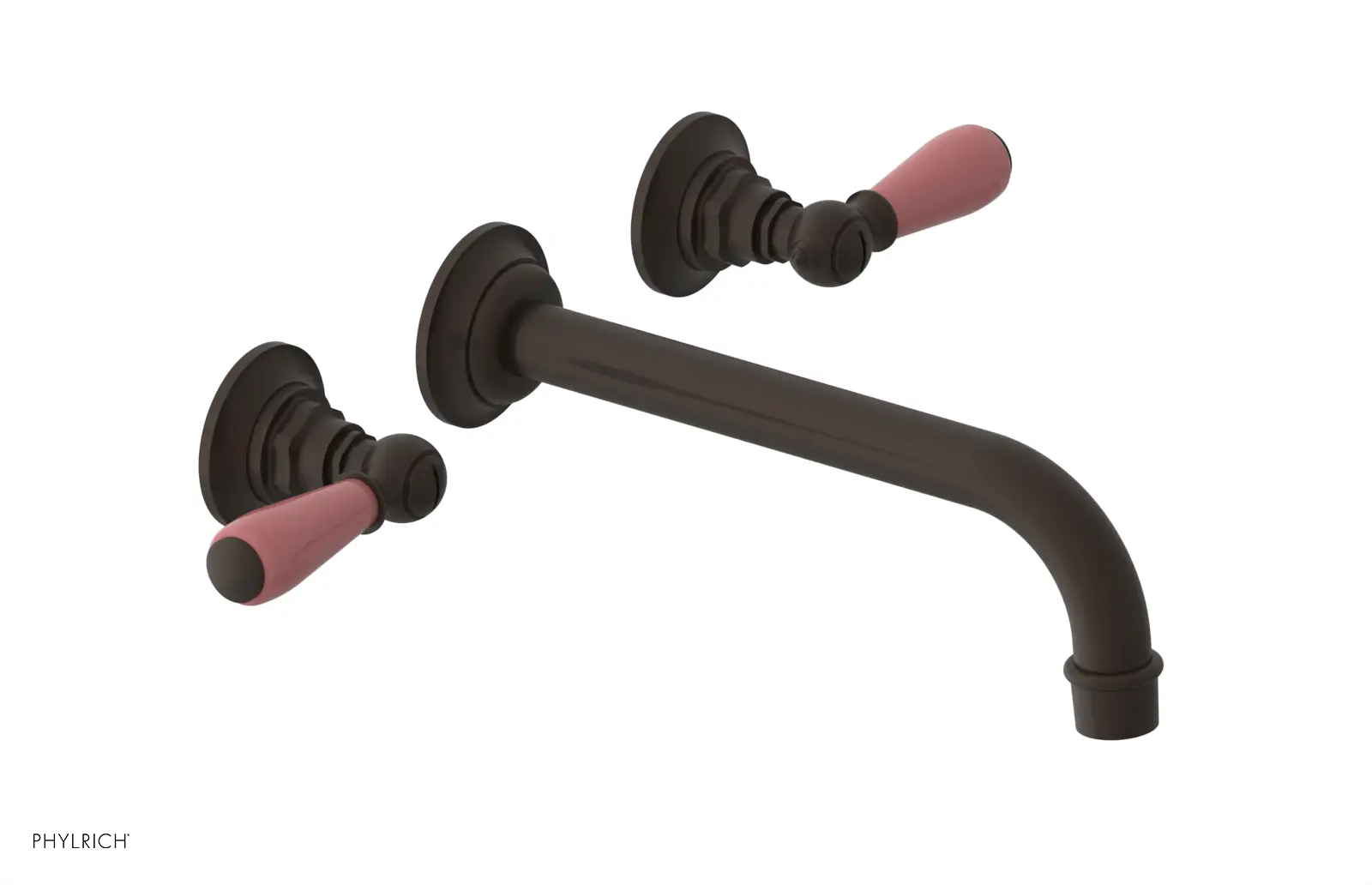 Phylrich Jamestown 10" Spout Wall Tub Set with Lever Handle by Phylrich