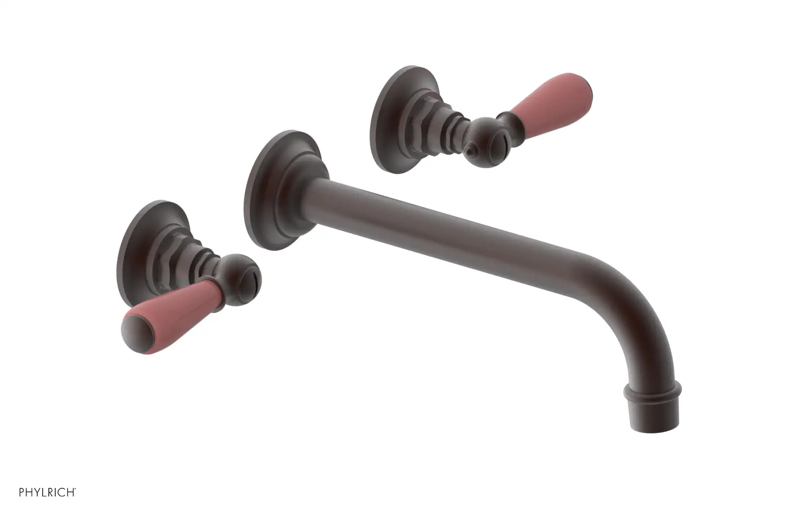 Phylrich Jamestown 10" Spout Wall Tub Set with Lever Handle by Phylrich