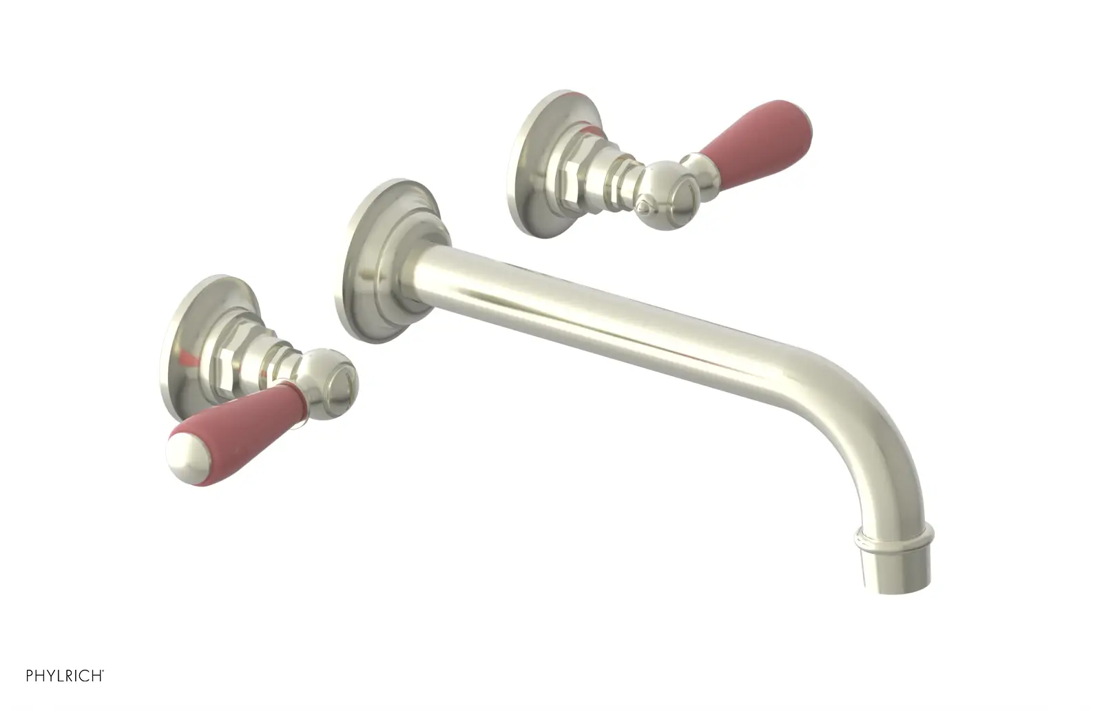 Phylrich Jamestown 10" Spout Wall Tub Set with Lever Handle by Phylrich