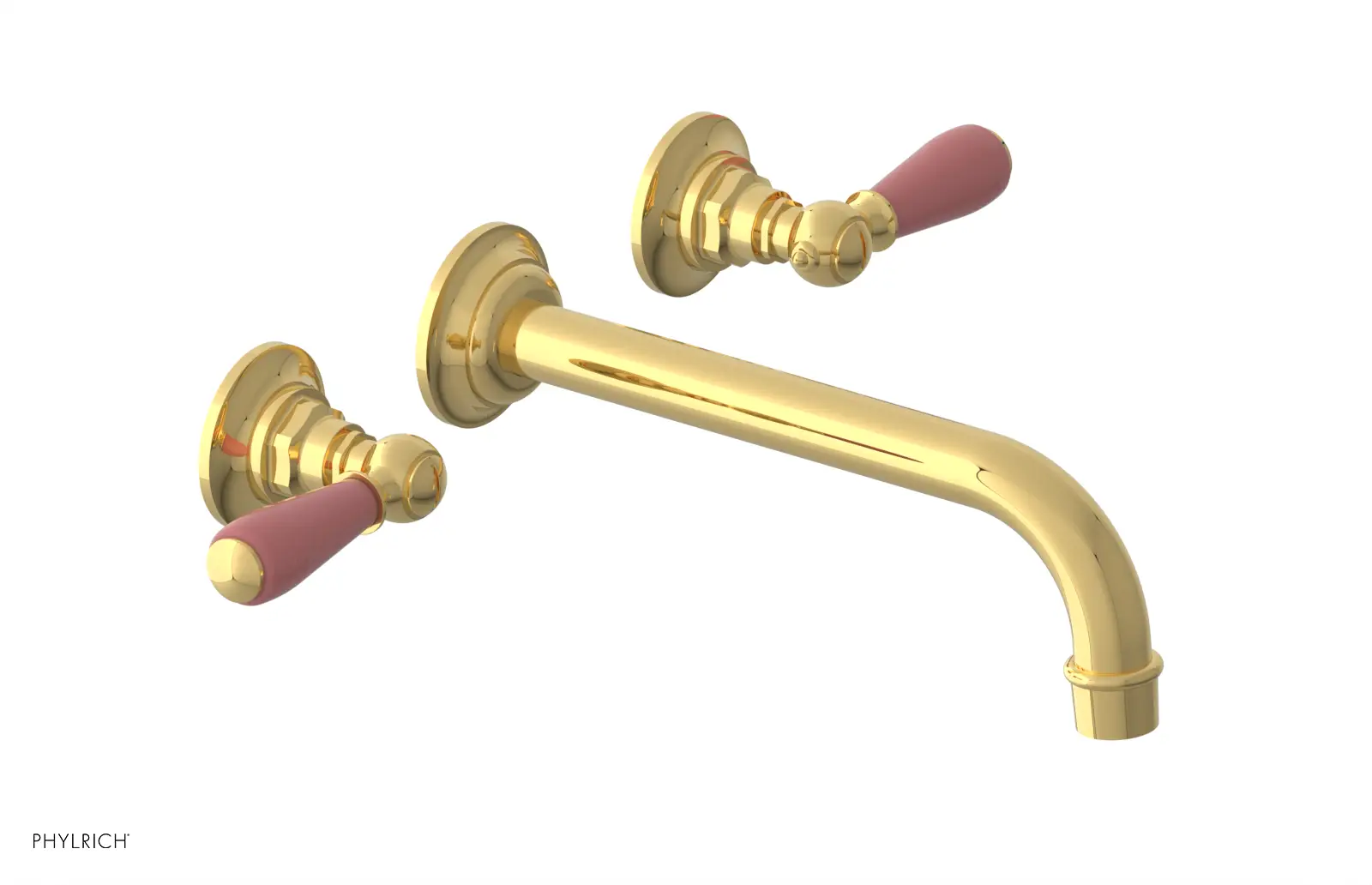 Phylrich Jamestown 10" Spout Wall Tub Set with Lever Handle by Phylrich
