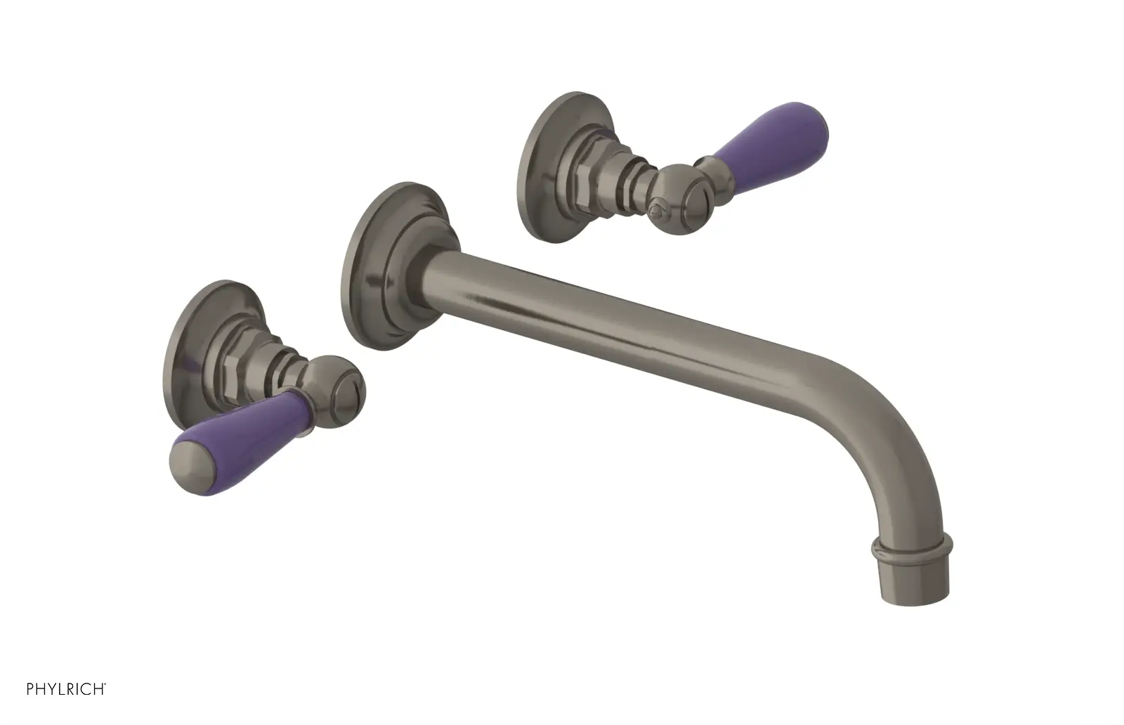Phylrich Jamestown 10" Spout Wall Tub Set with Lever Handle by Phylrich