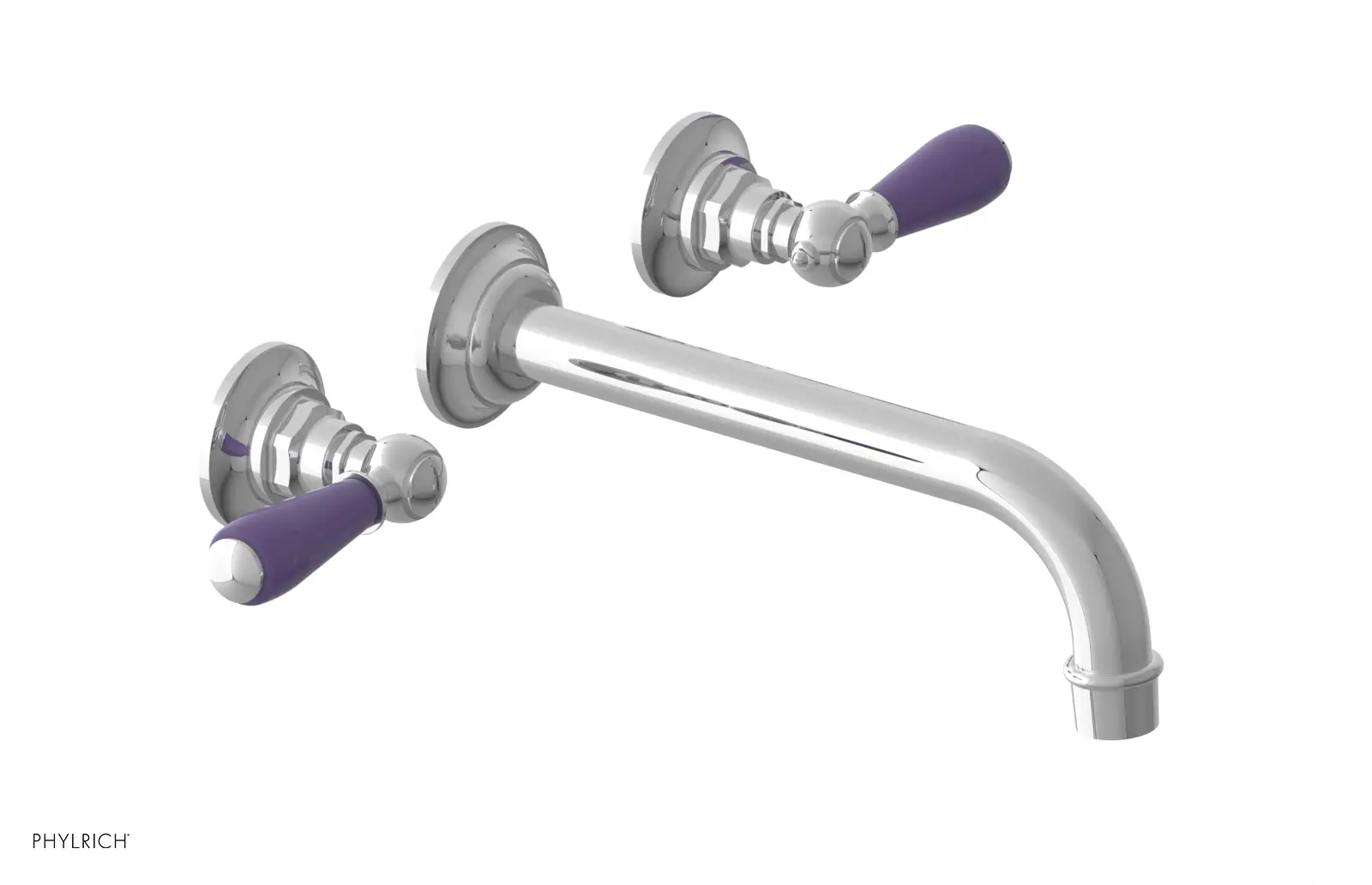 Phylrich Jamestown 10" Spout Wall Tub Set with Lever Handle by Phylrich