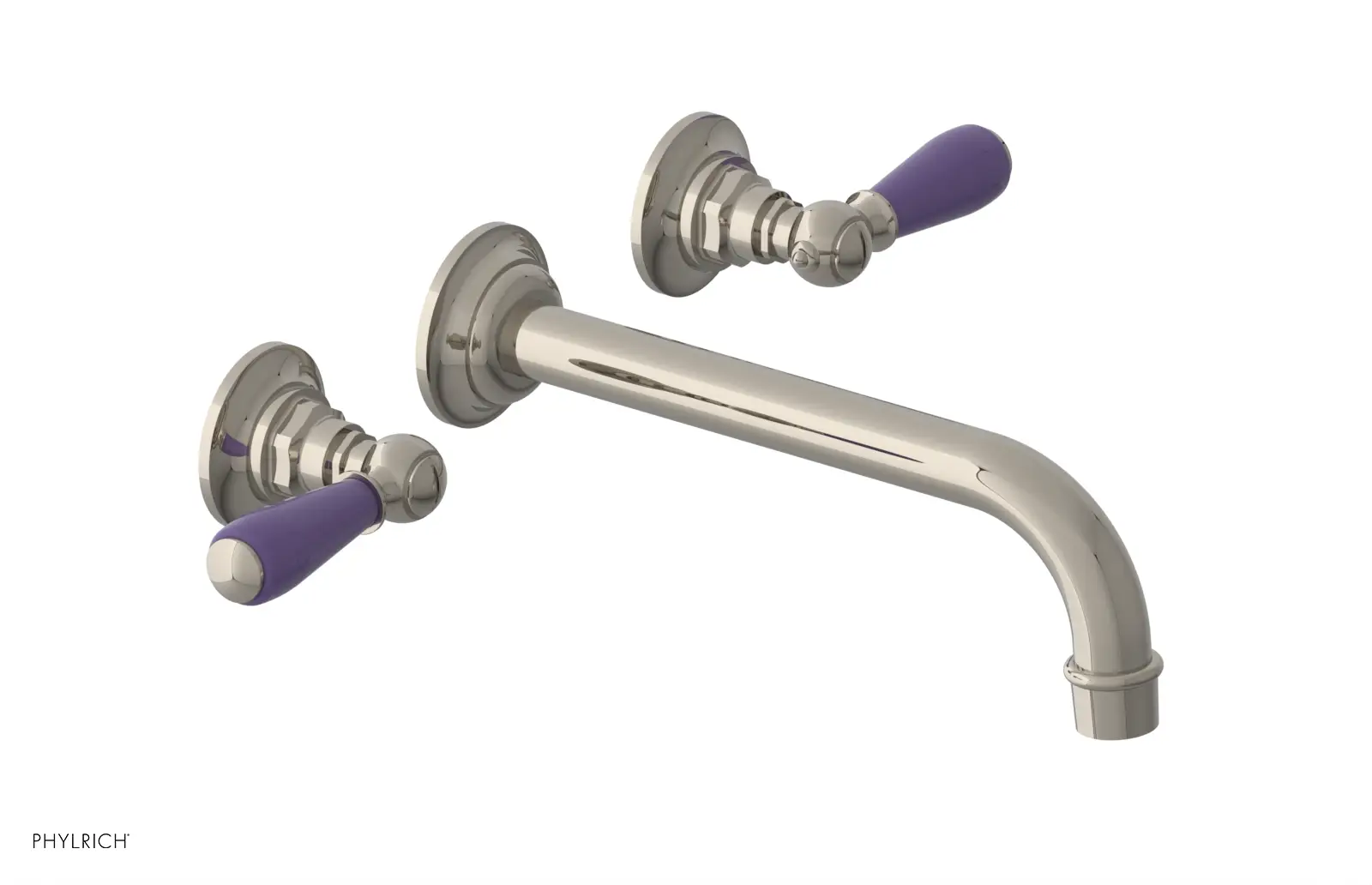 Phylrich Jamestown 10" Spout Wall Tub Set with Lever Handle by Phylrich