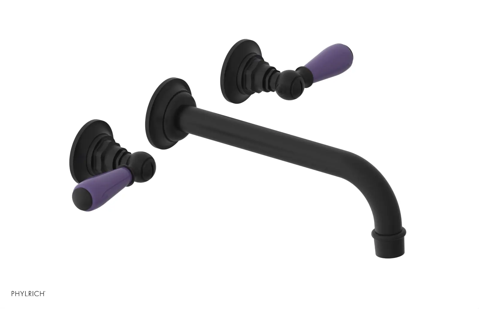 Phylrich Jamestown 10" Spout Wall Tub Set with Lever Handle by Phylrich