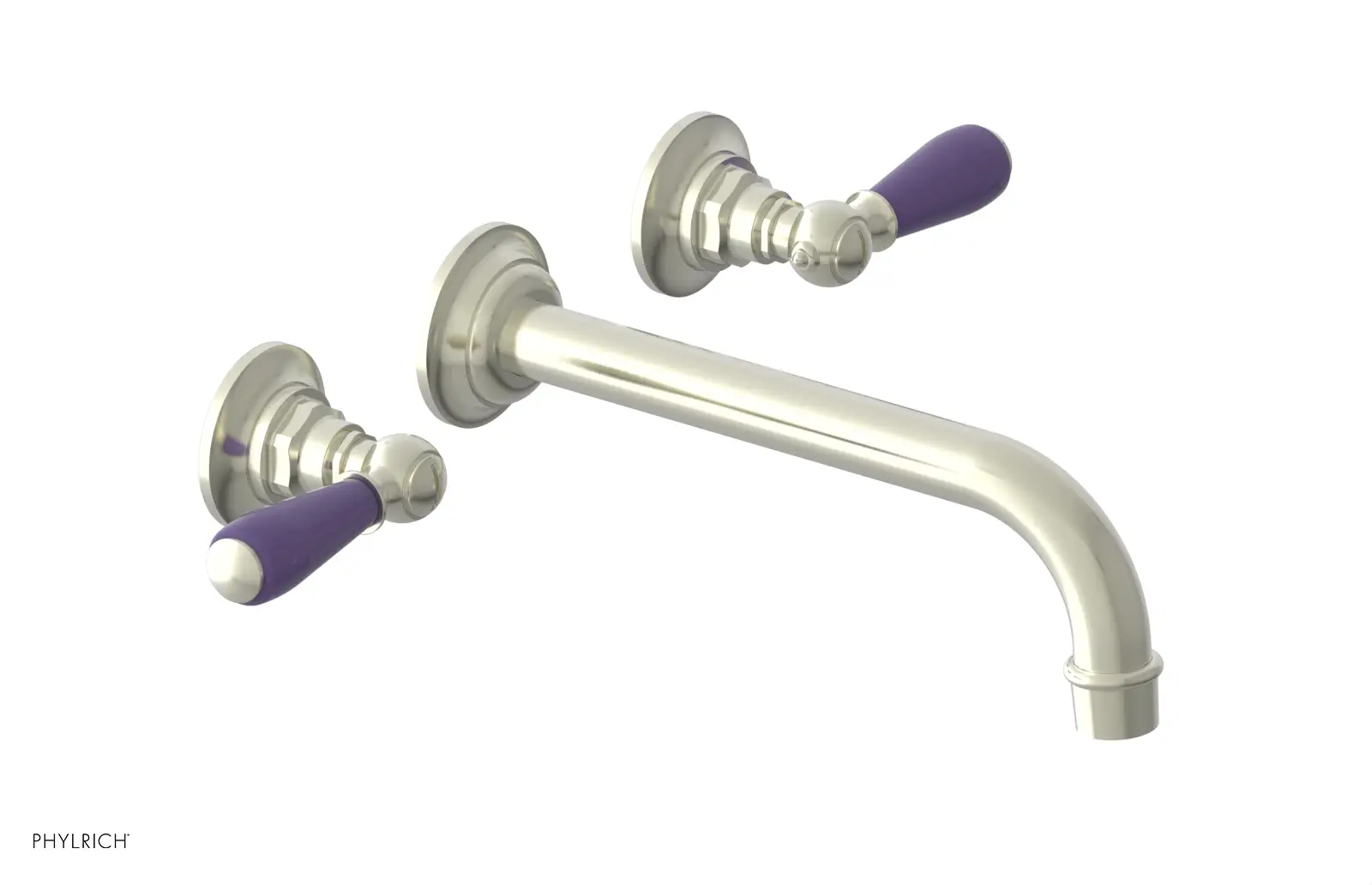 Phylrich Jamestown 10" Spout Wall Tub Set with Lever Handle by Phylrich