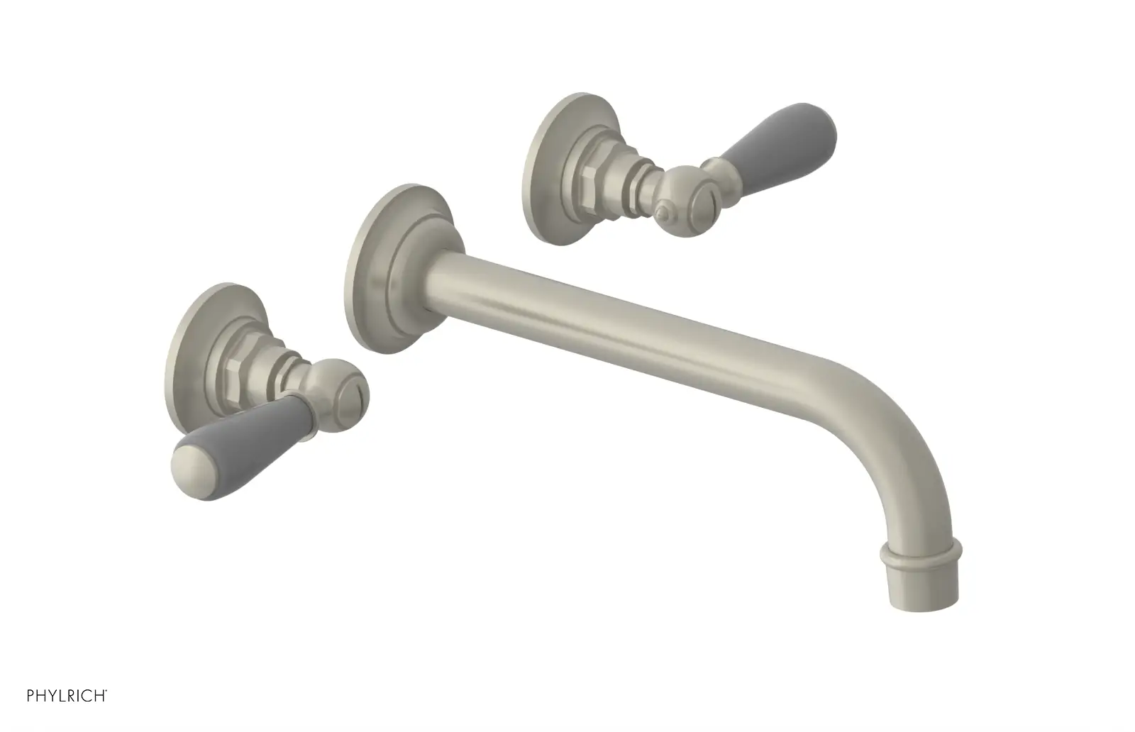 Phylrich Jamestown 10" Spout Wall Tub Set with Lever Handle by Phylrich