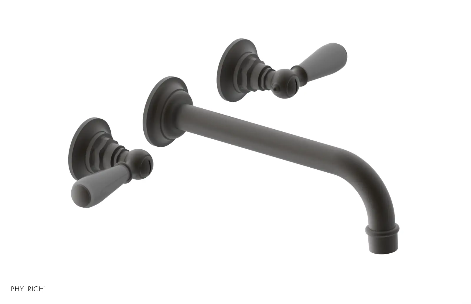 Phylrich Jamestown 10" Spout Wall Tub Set with Lever Handle by Phylrich