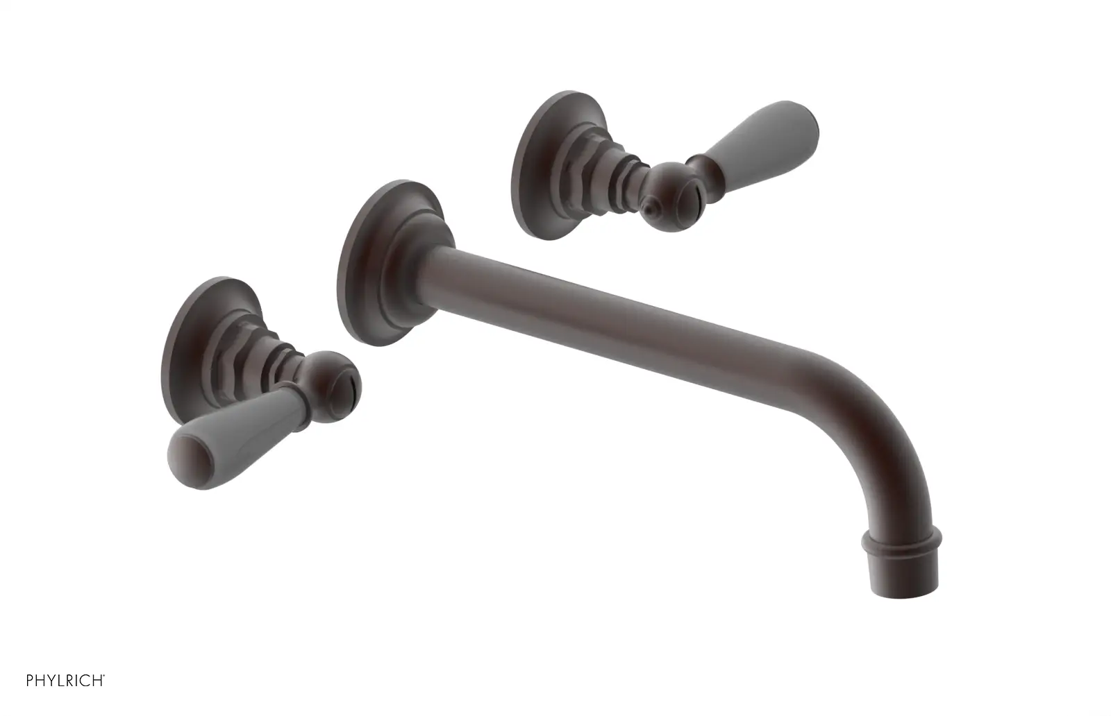 Phylrich Jamestown 10" Spout Wall Tub Set with Lever Handle by Phylrich
