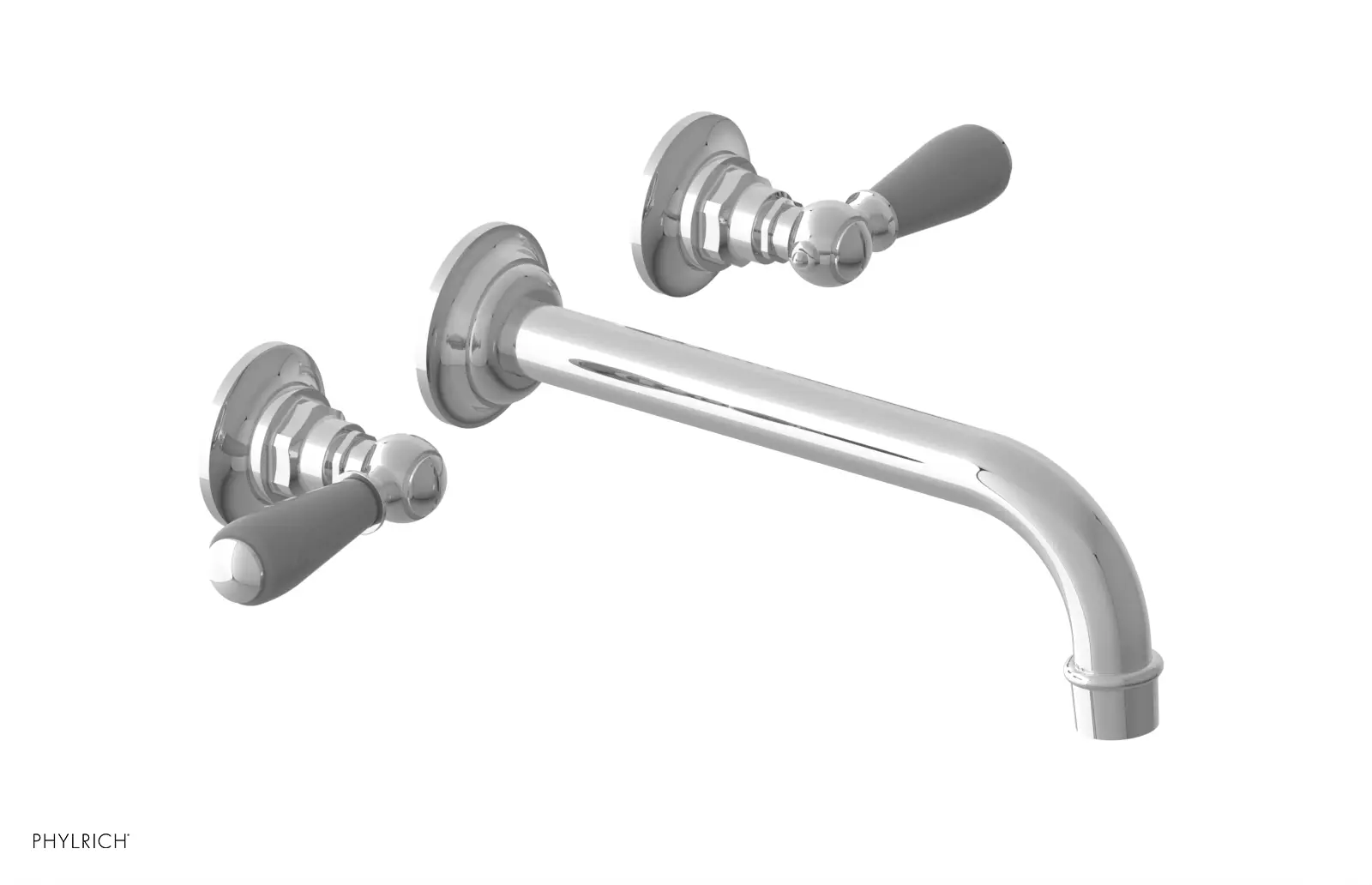 Phylrich Jamestown 10" Spout Wall Tub Set with Lever Handle by Phylrich