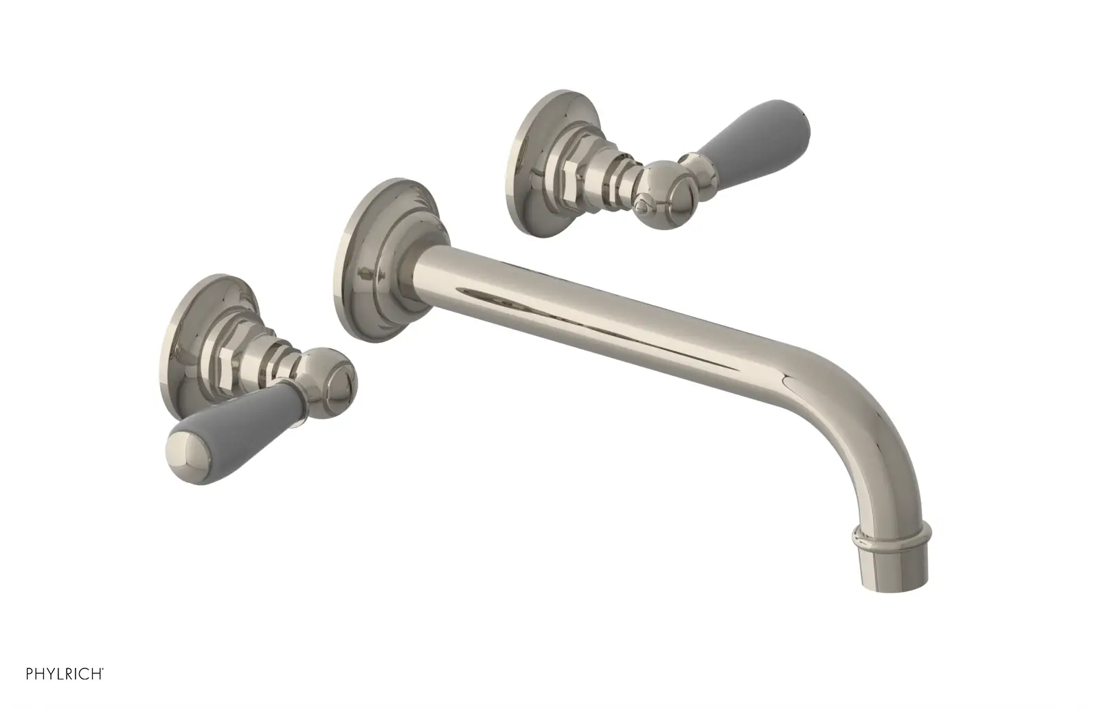 Phylrich Jamestown 10" Spout Wall Tub Set with Lever Handle by Phylrich