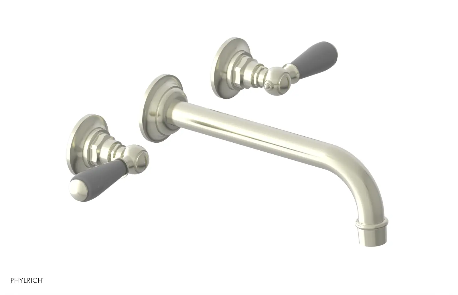 Phylrich Jamestown 10" Spout Wall Tub Set with Lever Handle by Phylrich