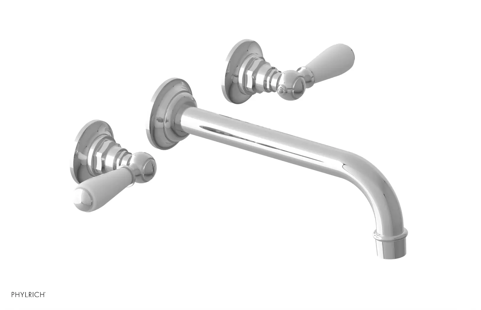 Phylrich Jamestown 10" Spout Wall Tub Set with Lever Handle by Phylrich