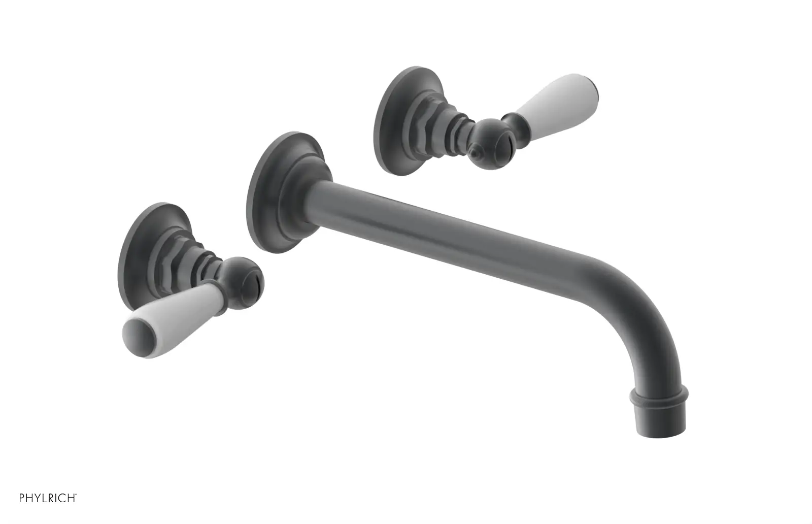 Phylrich Jamestown 10" Spout Wall Tub Set with Lever Handle by Phylrich