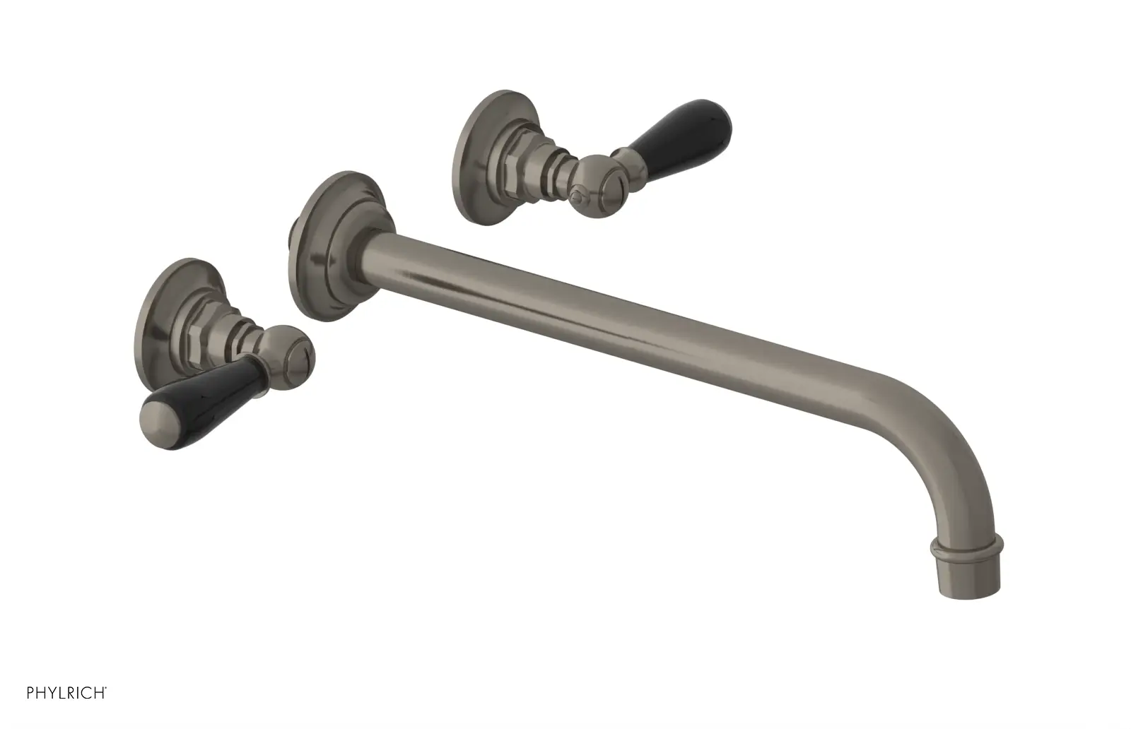 Phylrich Jamestown 12" Spout Wall Tub Set with Lever Handle by Phylrich
