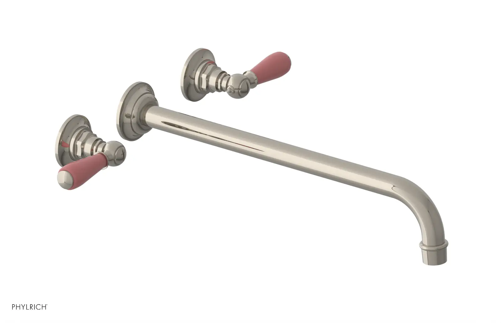 Phylrich Jamestown 14" Spout Wall Tub Set with Lever Handle by Phylrich