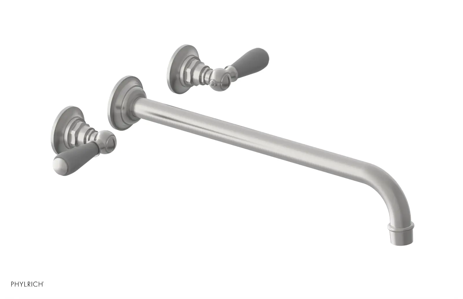 Phylrich Jamestown 14" Spout Wall Tub Set with Lever Handle by Phylrich
