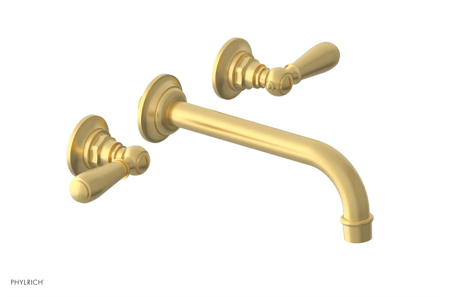 Phylrich Jamestown Wall Tub Set with Lever Handle by Phylrich