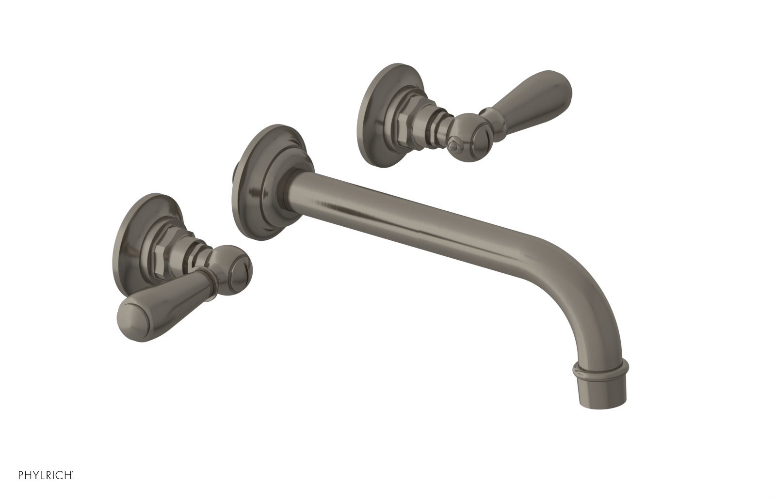 Phylrich Jamestown Wall Lavatory Set with Lever Handle by Phylrich