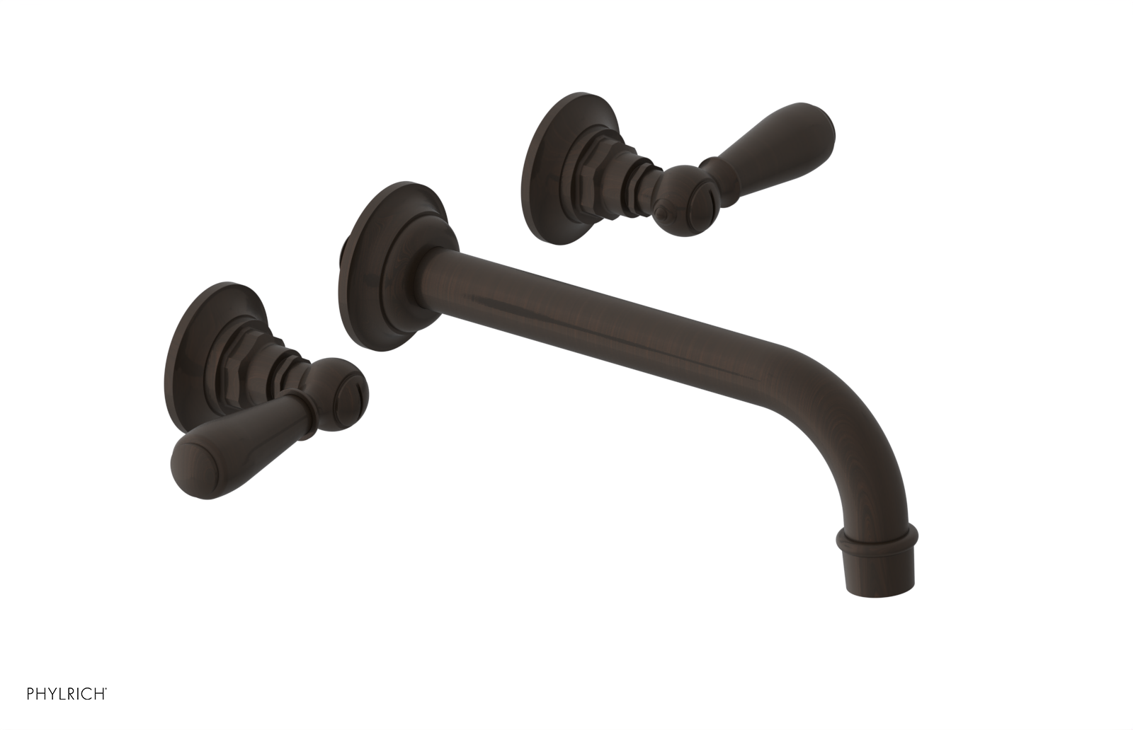 Phylrich Jamestown Wall Tub Set with Lever Handle by Phylrich