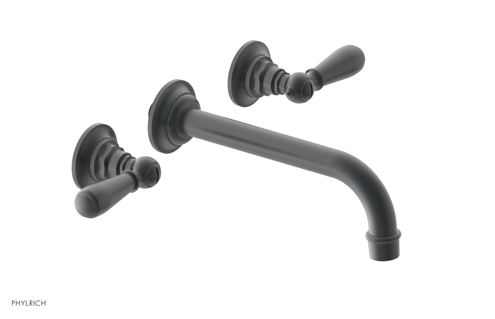 Phylrich Jamestown Wall Lavatory Set with Lever Handle by Phylrich