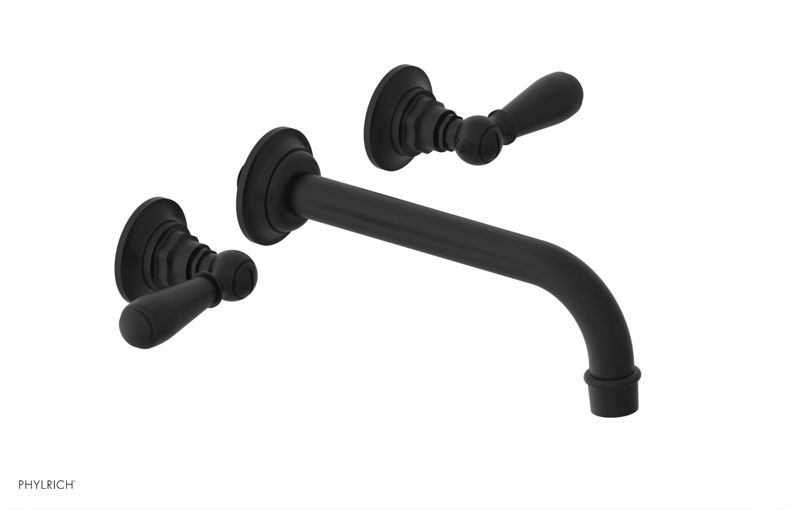 Phylrich Jamestown Wall Lavatory Set with Lever Handle by Phylrich