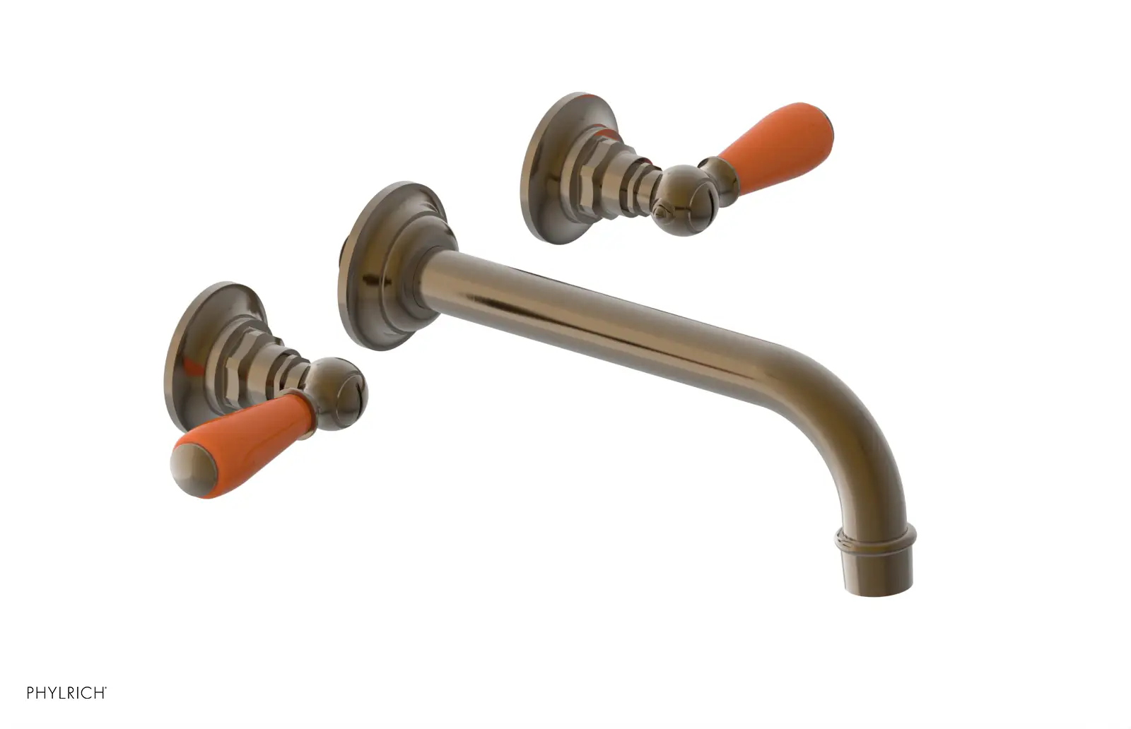 Phylrich Jamestown Wall Lavatory Set with Lever Handle by Phylrich