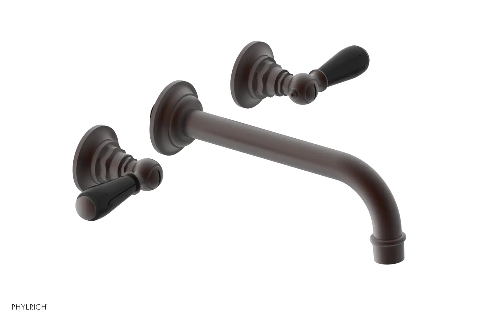 Phylrich Jamestown Wall Lavatory Set with Lever Handle by Phylrich