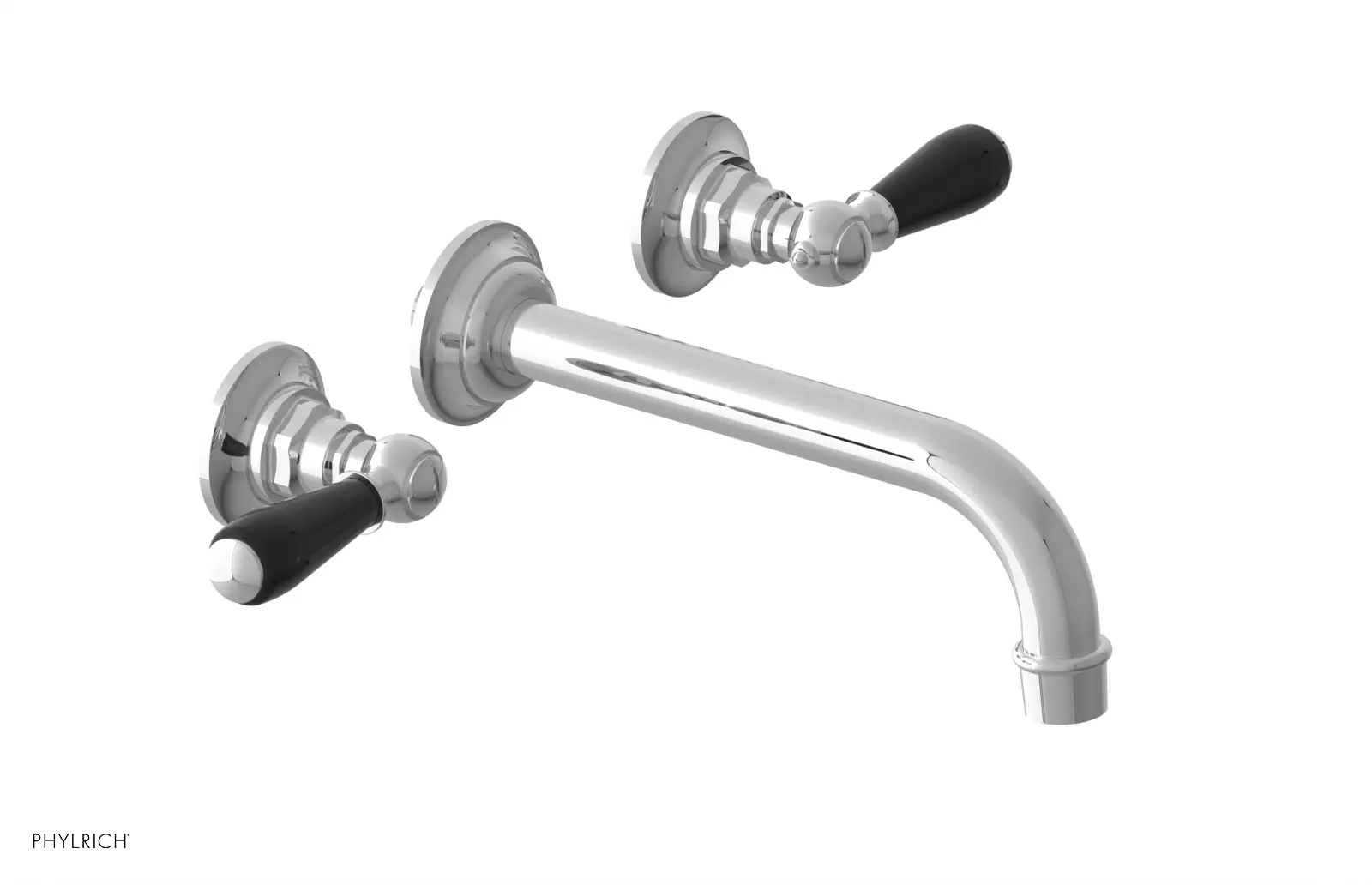 Phylrich Jamestown Wall Tub Set with Lever Handle by Phylrich