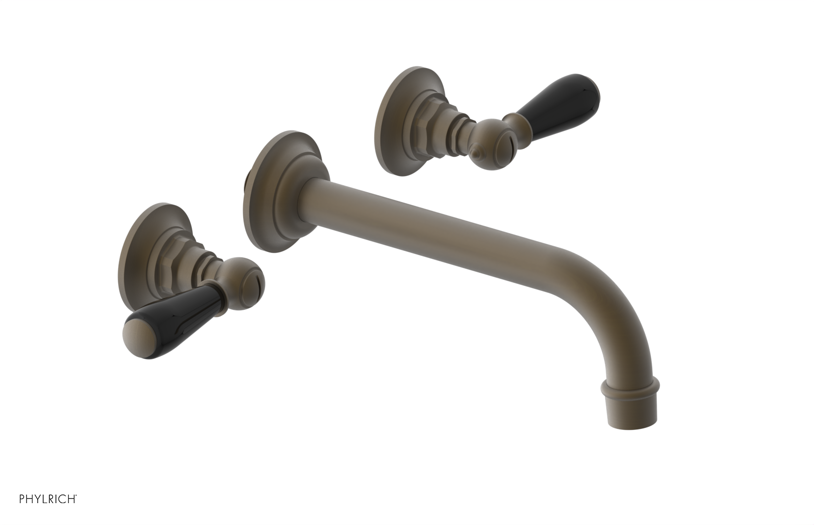 Phylrich Jamestown Wall Tub Set with Lever Handle by Phylrich