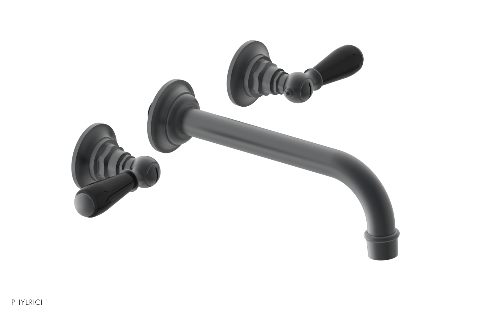 Phylrich Jamestown Wall Lavatory Set with Lever Handle by Phylrich
